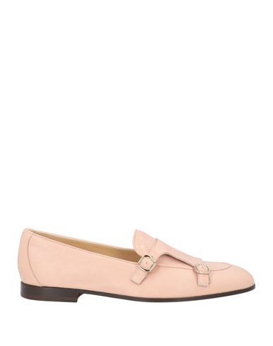 Shop Doucal's Woman Loafers Light Pink Size 11 Leather