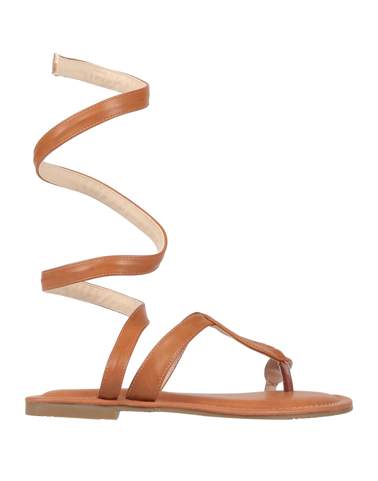 Primadonna Toe Strap Sandals In Brown