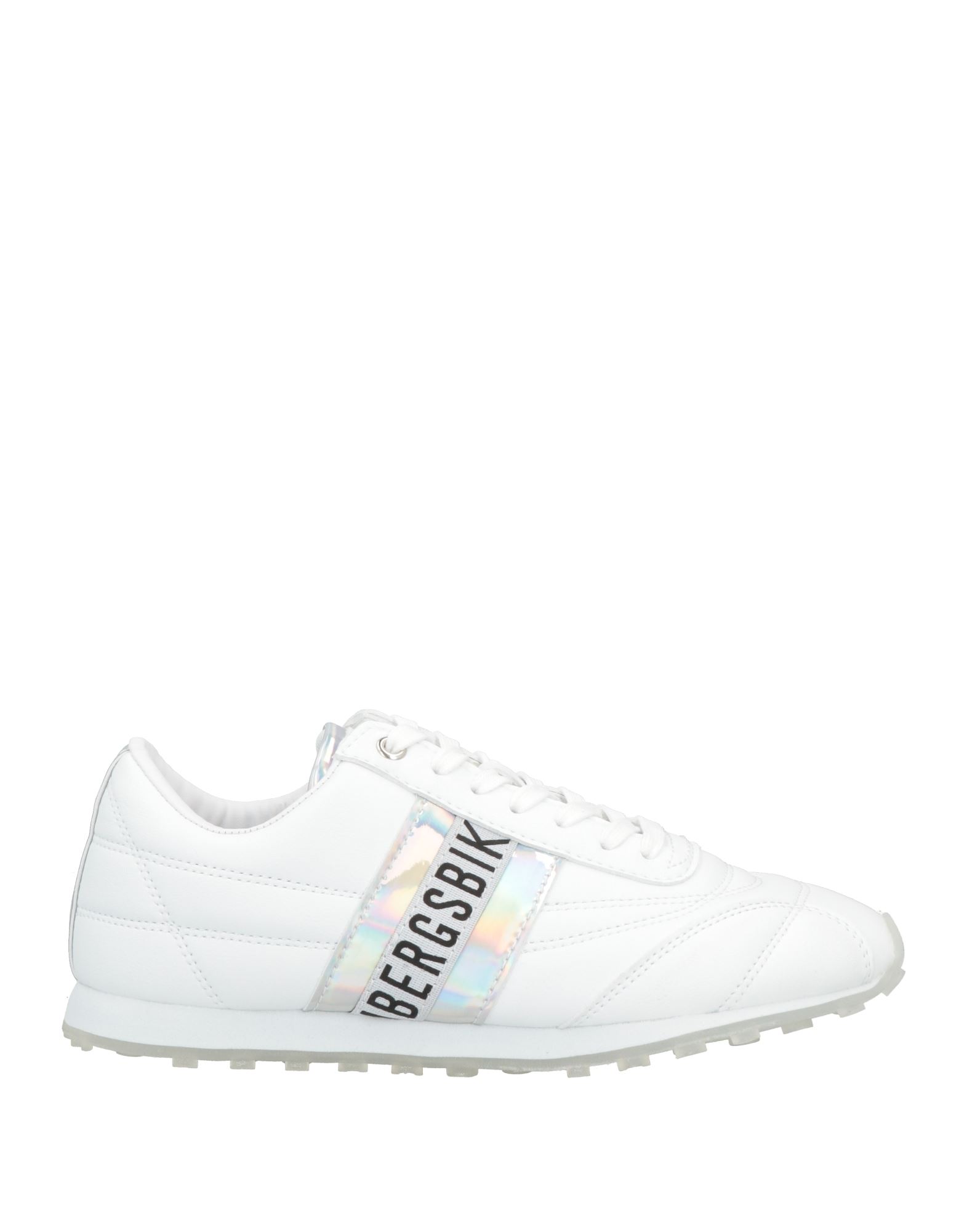 Shop Bikkembergs Woman Sneakers White Size 5.5 Calfskin