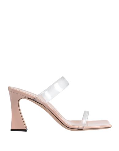 Giuseppe Zanotti Woman Sandals Transparent Size 6 Rubber