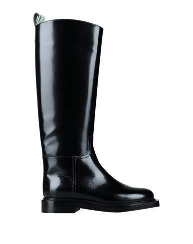 3juin Woman Knee Boots Black Size 11 Soft Leather