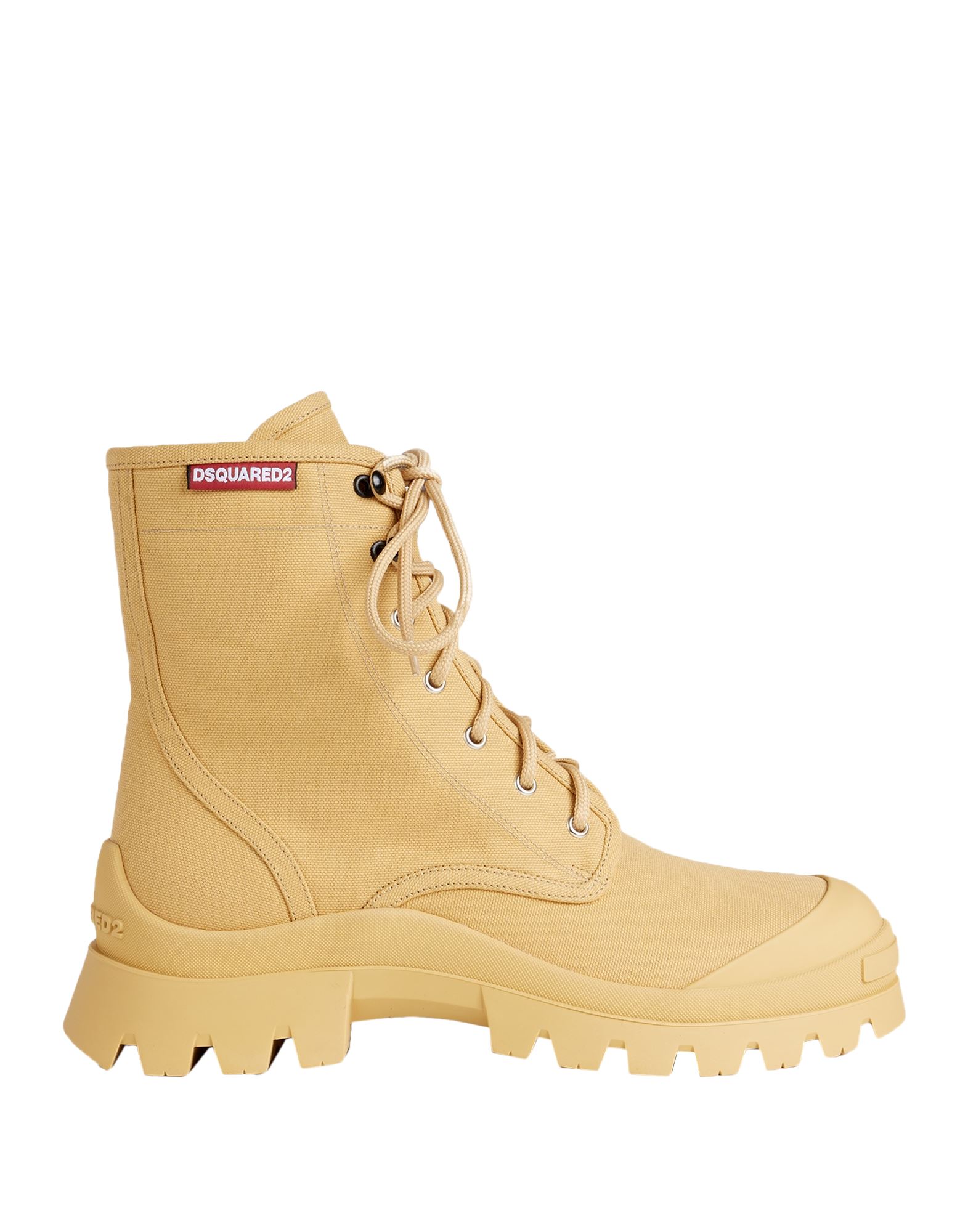 Dsquared2 Ankle Boots In Yellow