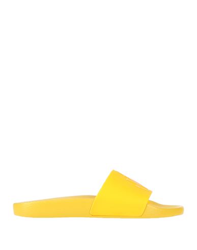 Jw Anderson Man Sandals Yellow Size 12 Rubber