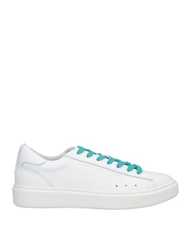Msgm Woman Sneakers White Size 6 Soft Leather