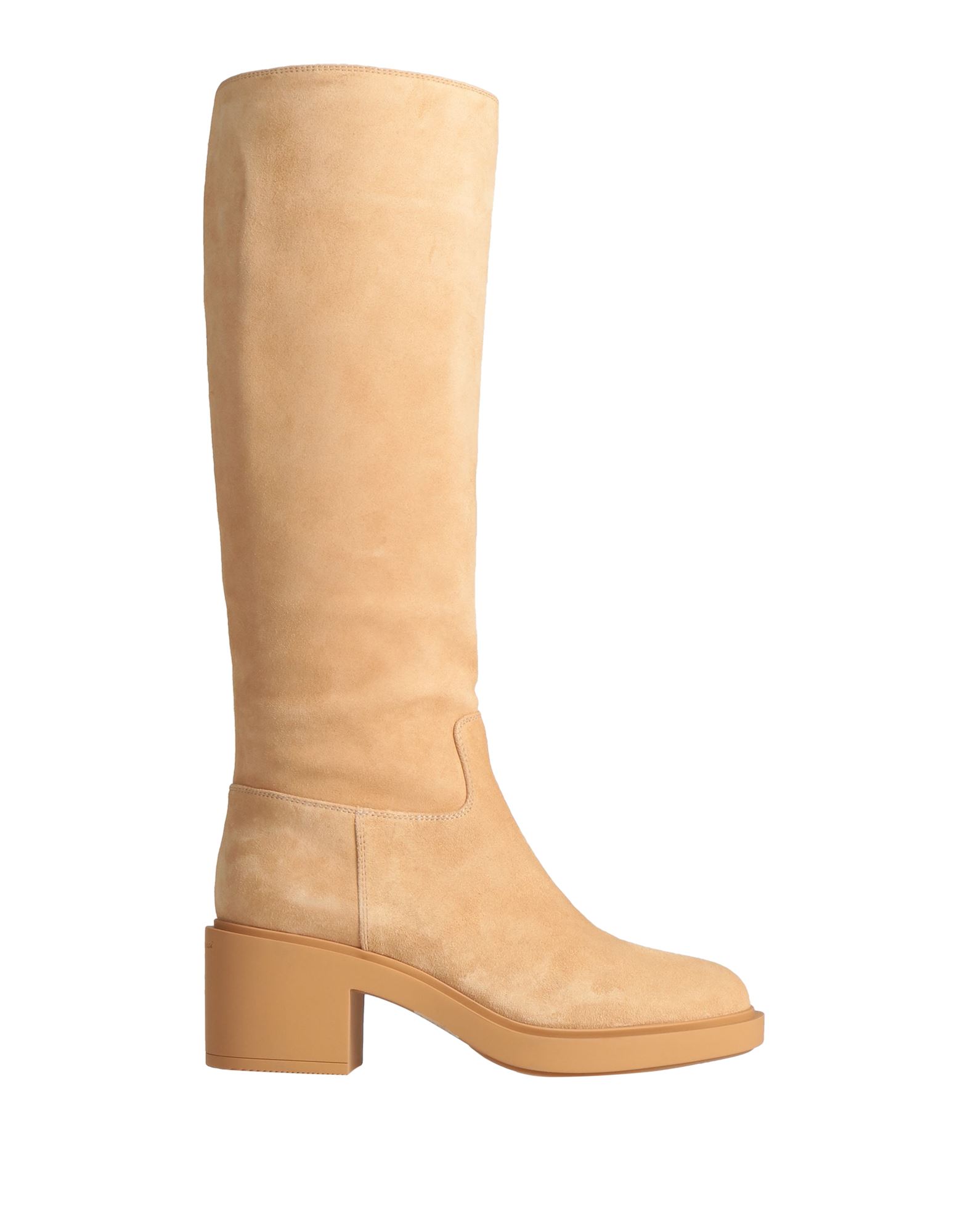 Gianvito Rossi Knee Boots In Beige