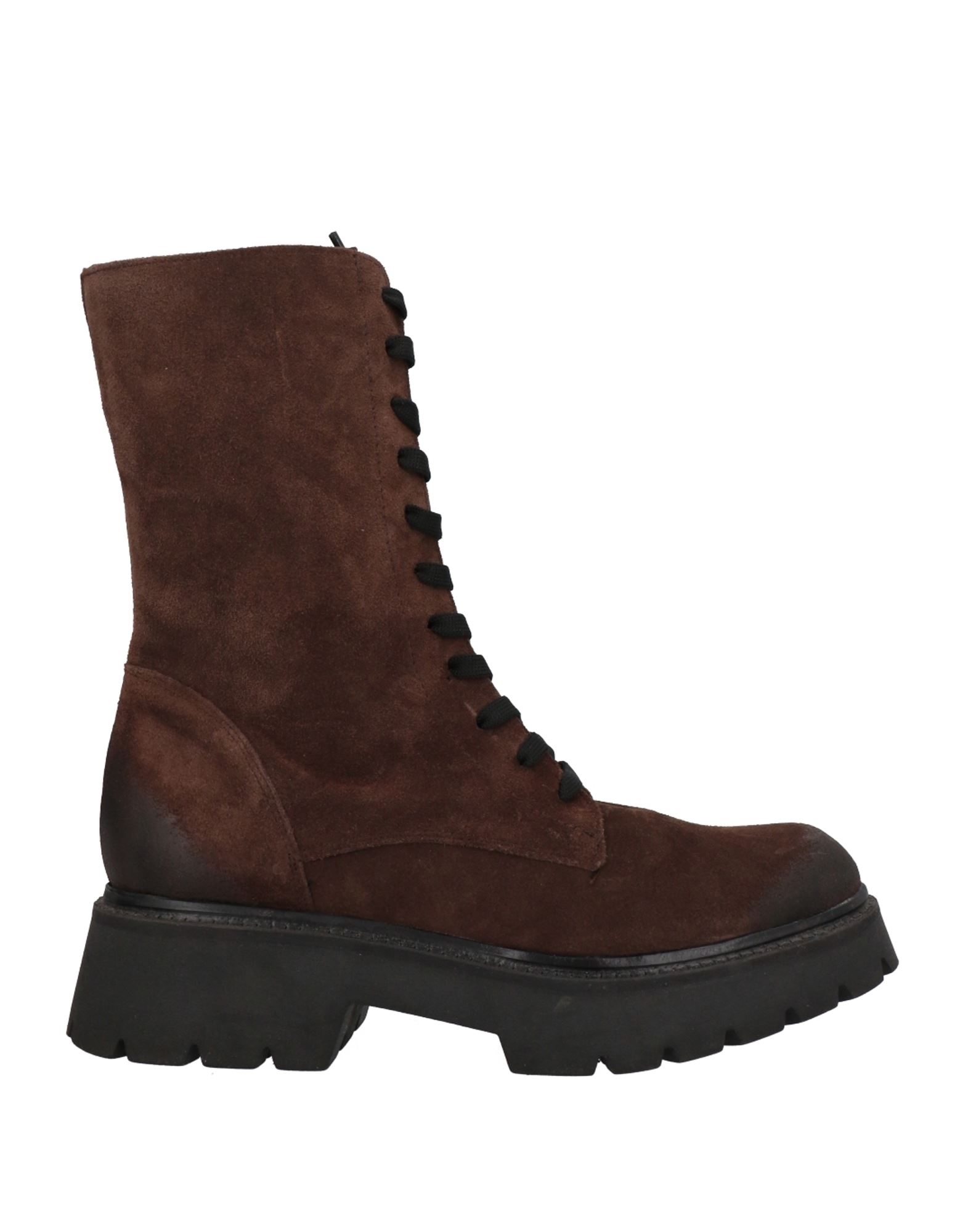 Unlace Ankle Boots In Brown
