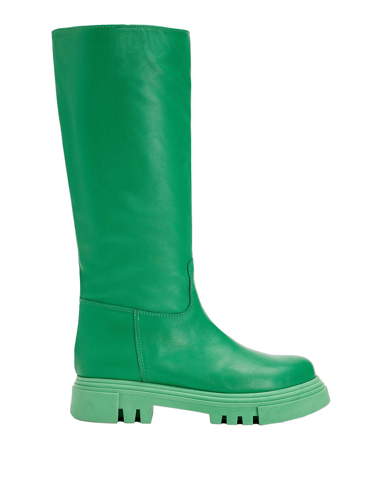 8 By Yoox Knee Boots In Green