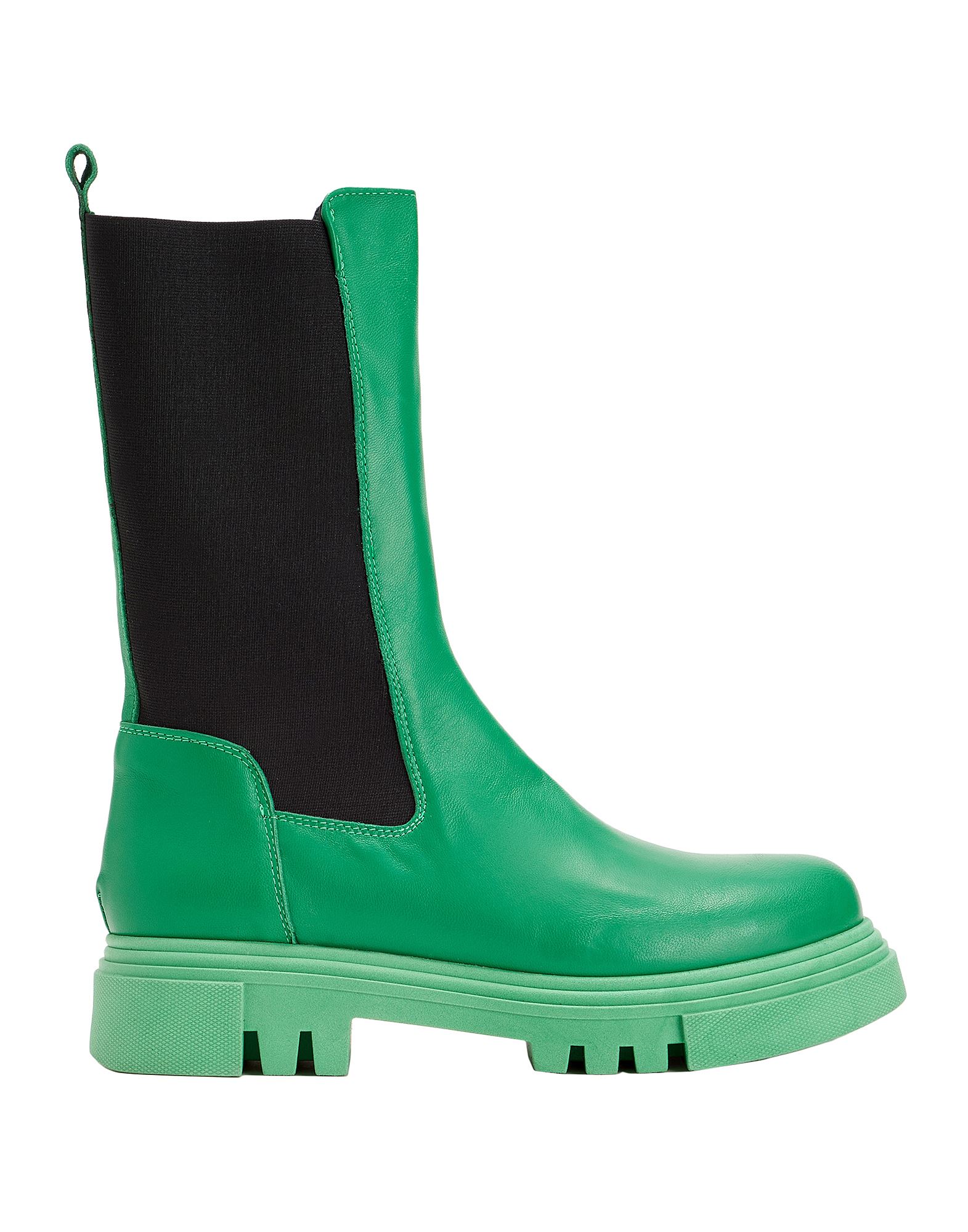 8 By Yoox Ankle Boots In Green