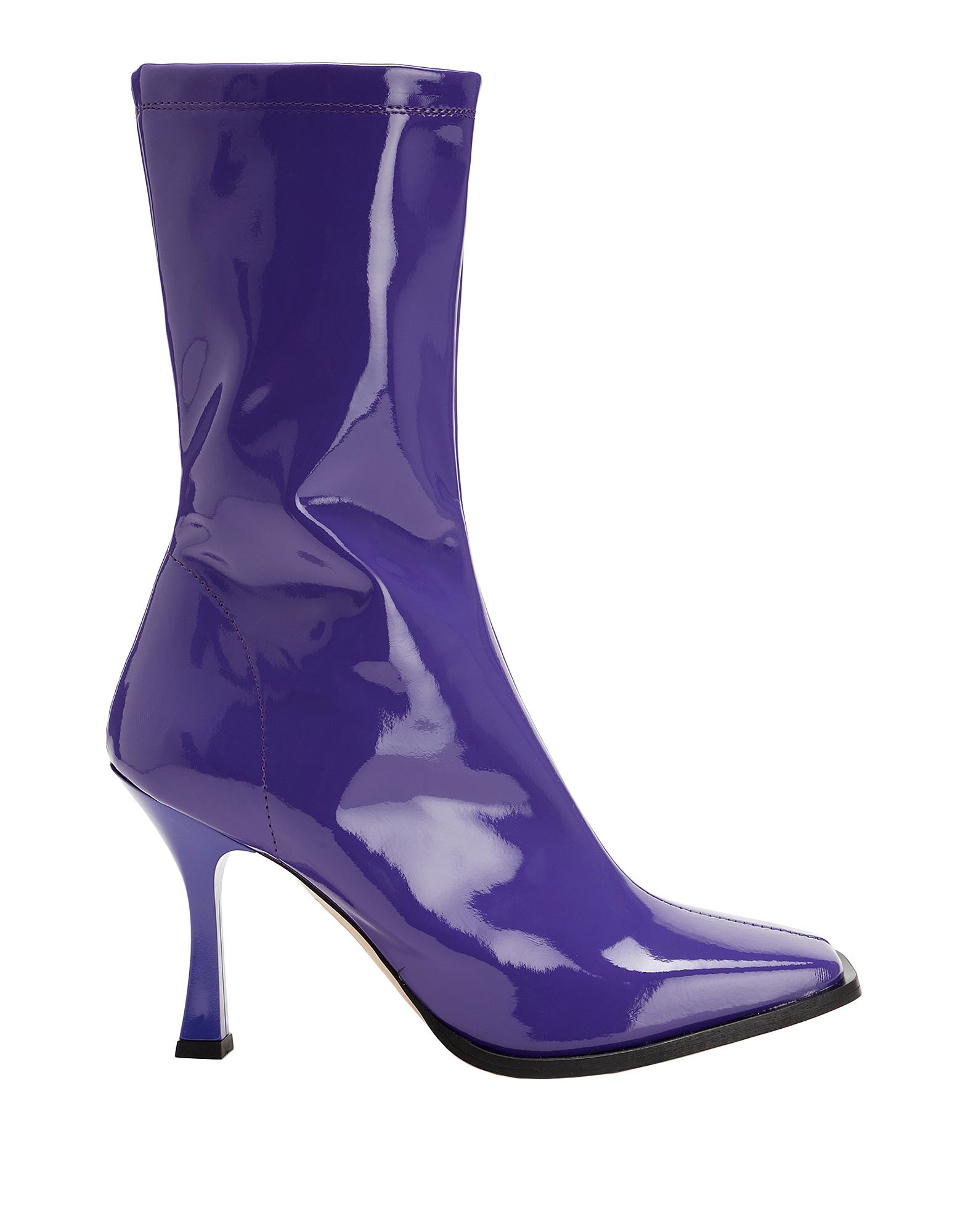 8 By Yoox Ankle Boots In Purple