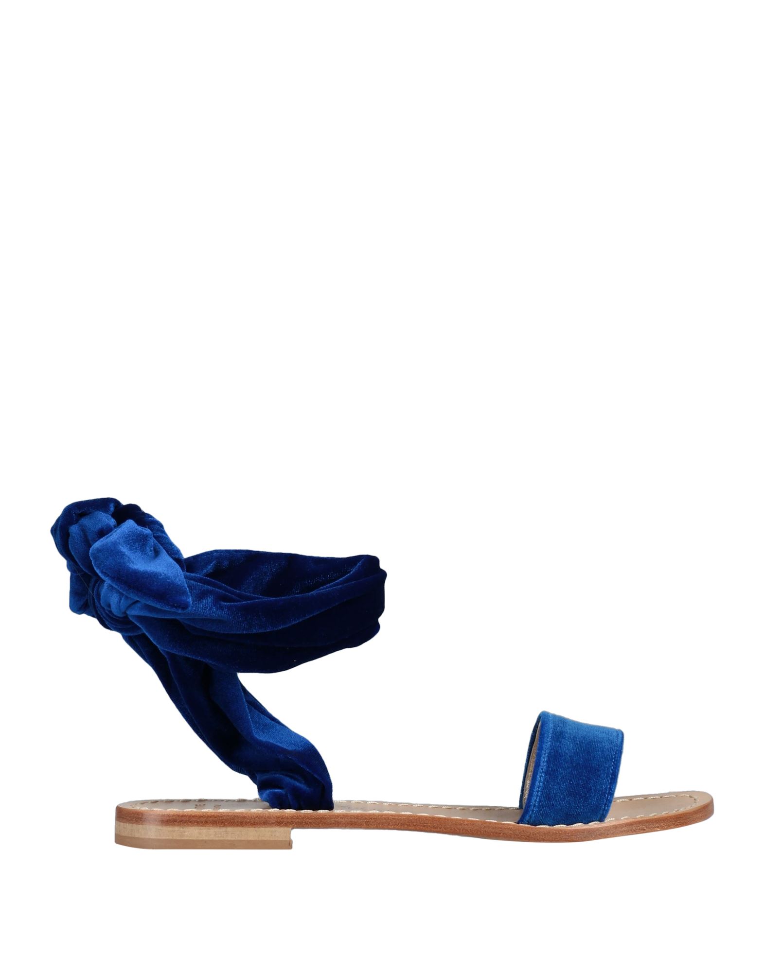 Semicouture Sandals In Blue