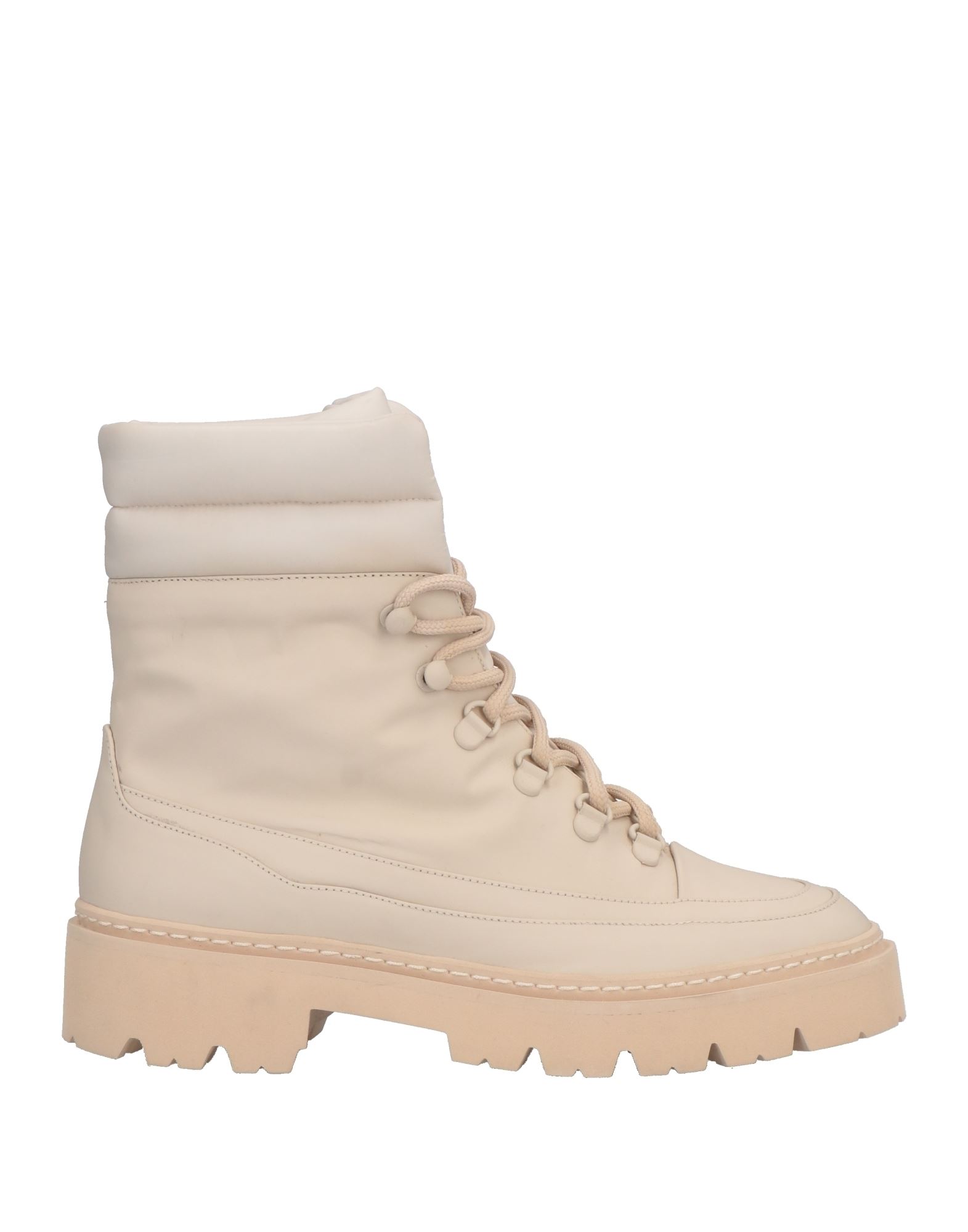 Gia Borghini Ankle Boots In Beige