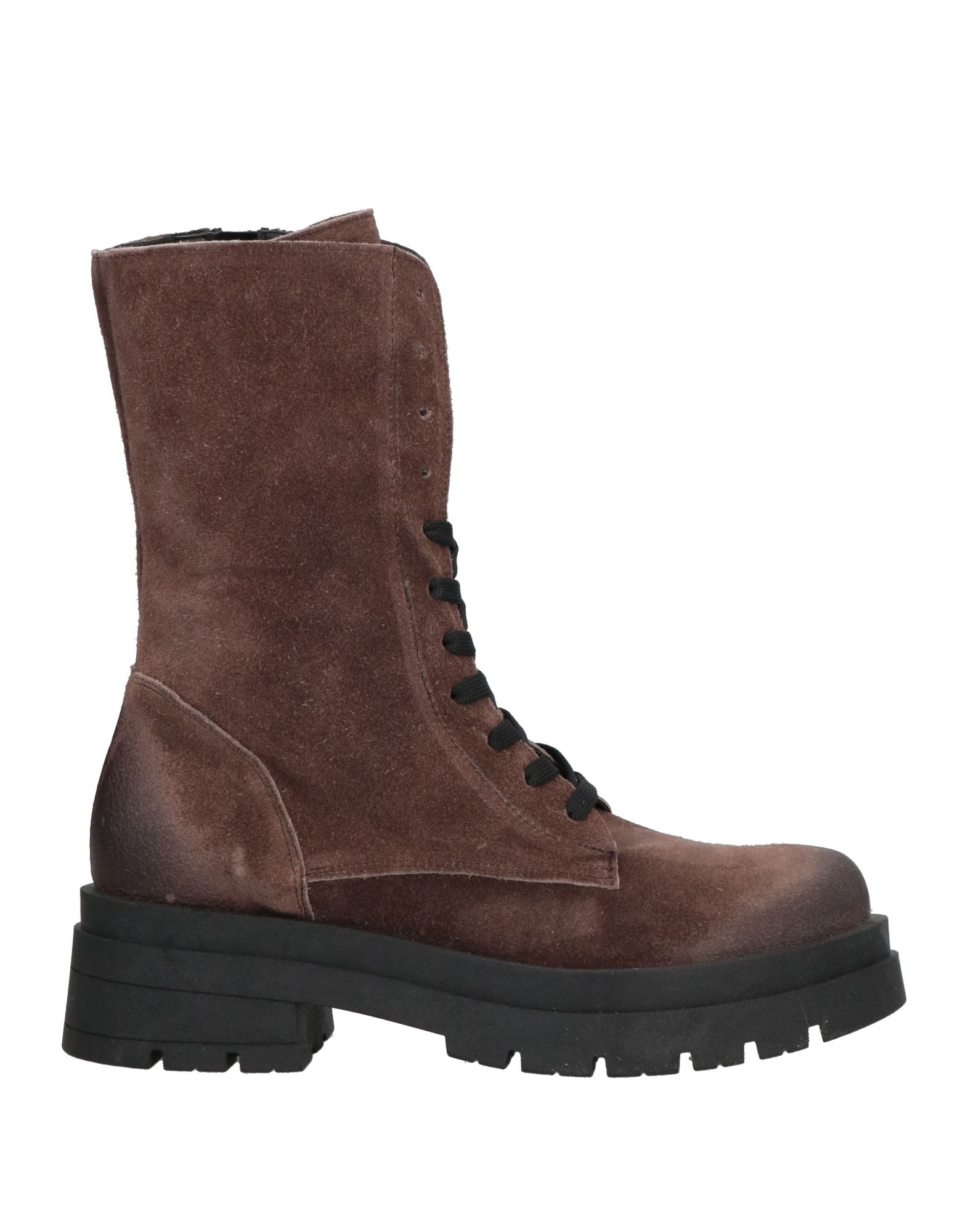 Unlace Ankle Boots In Brown
