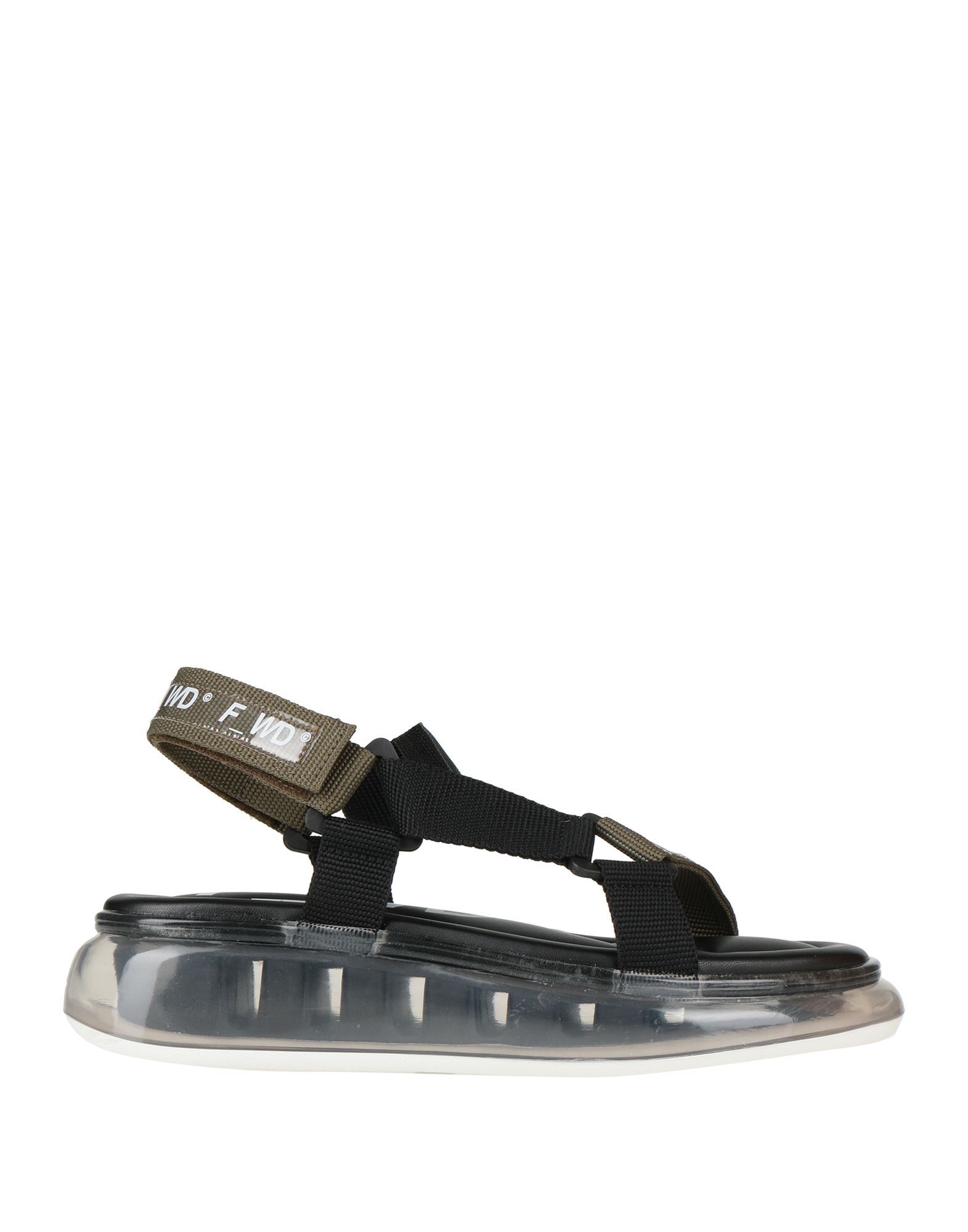 F Wd Sandals In Black
