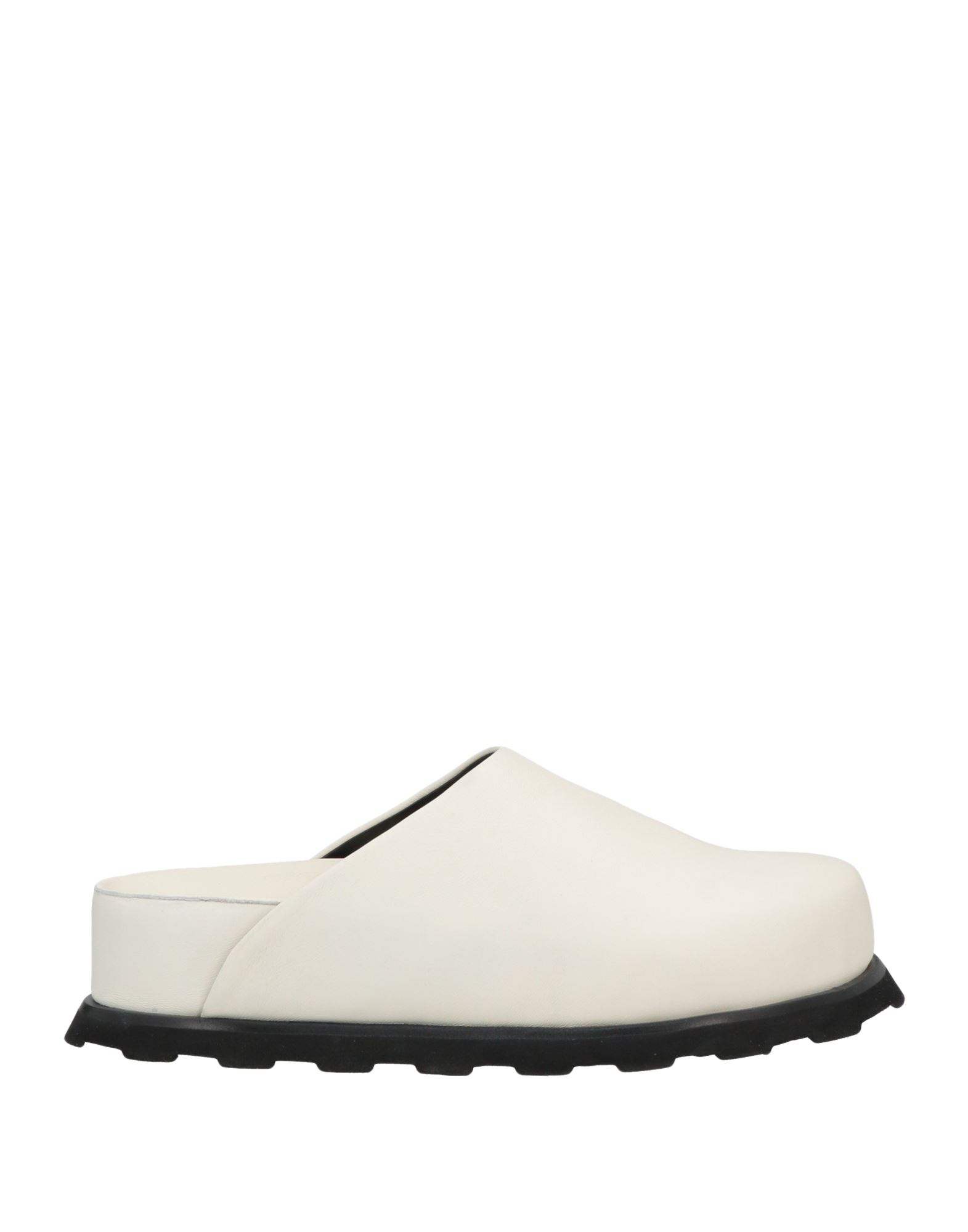 Proenza Schouler Woman Mules & Clogs Ivory Size 6 Soft Leather In White