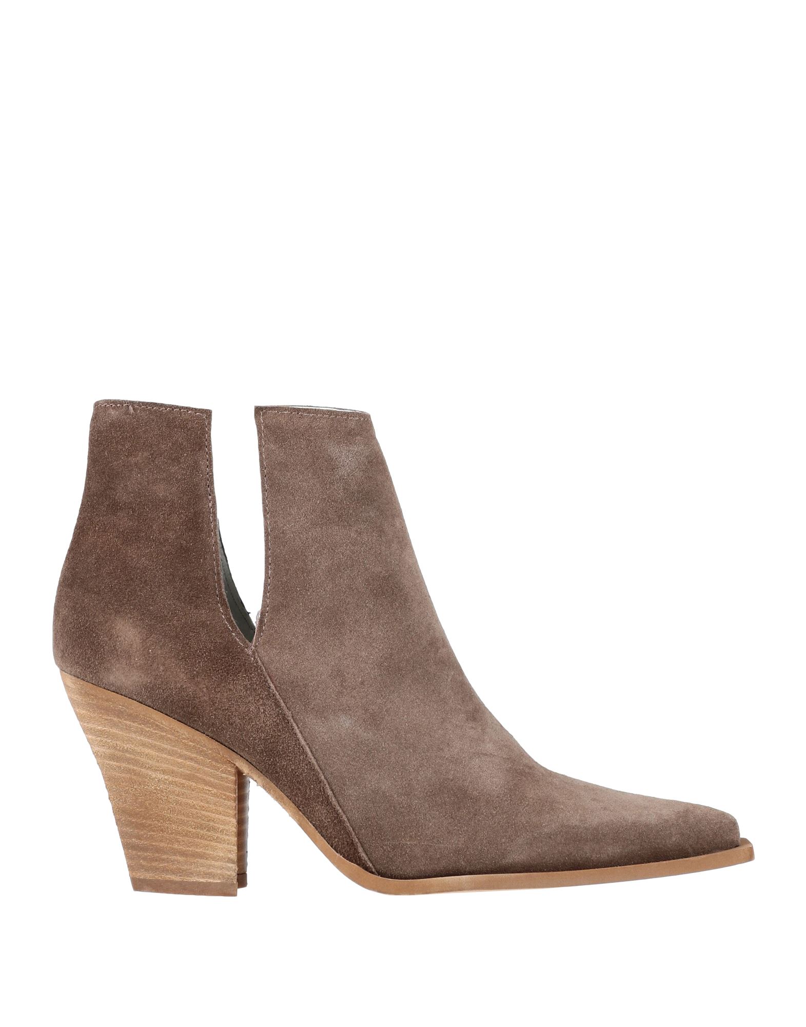 Geneve Ankle Boots In Khaki