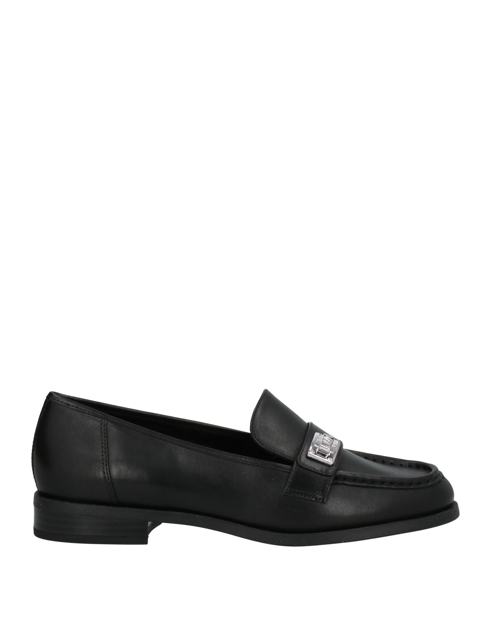 Shop Michael Michael Kors Woman Loafers Black Size 6.5 Soft Leather