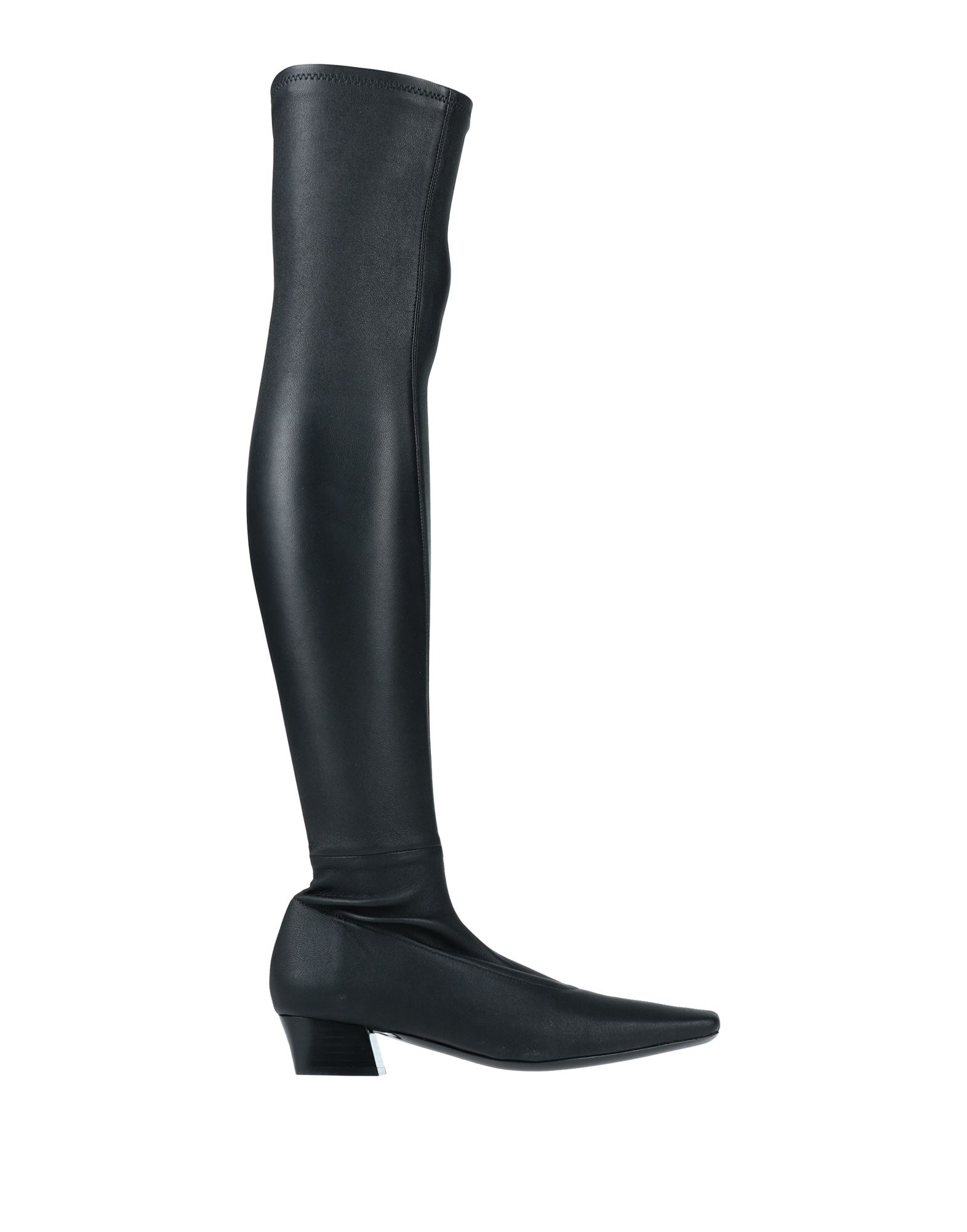 By Far Woman Boot Black Size 6 Soft Leather In Black