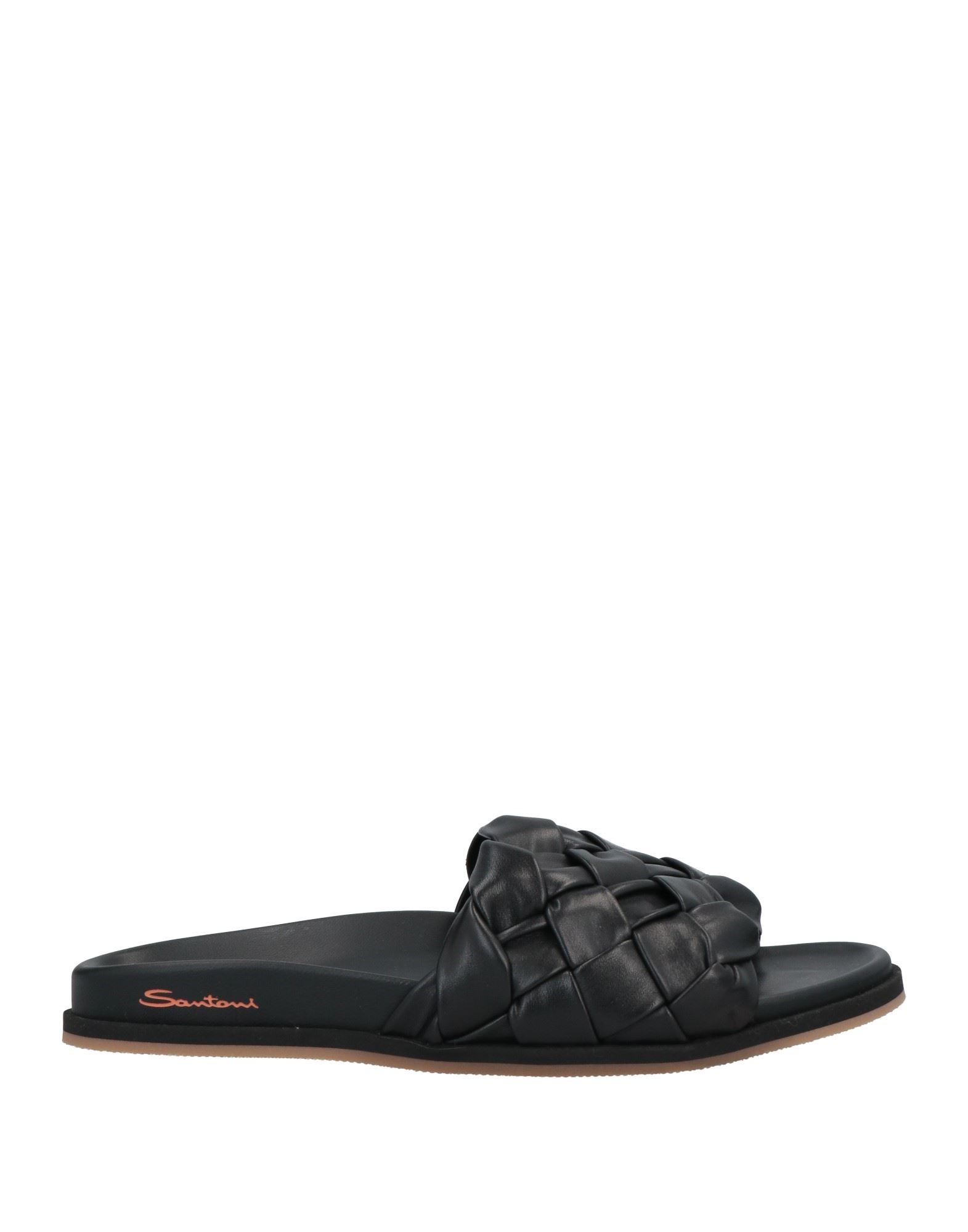 Santoni Sandals In Black