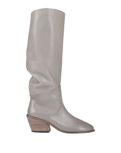 Marsèll Woman Knee Boots Grey Size 7.5 Calfskin
