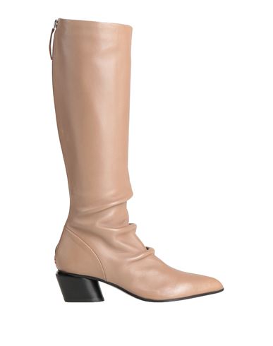 Halmanera Woman Knee Boots Blush Size 7.5 Soft Leather In Pink
