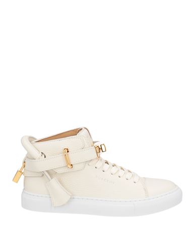 Buscemi Woman Sneakers Off White Size 8 Soft Leather
