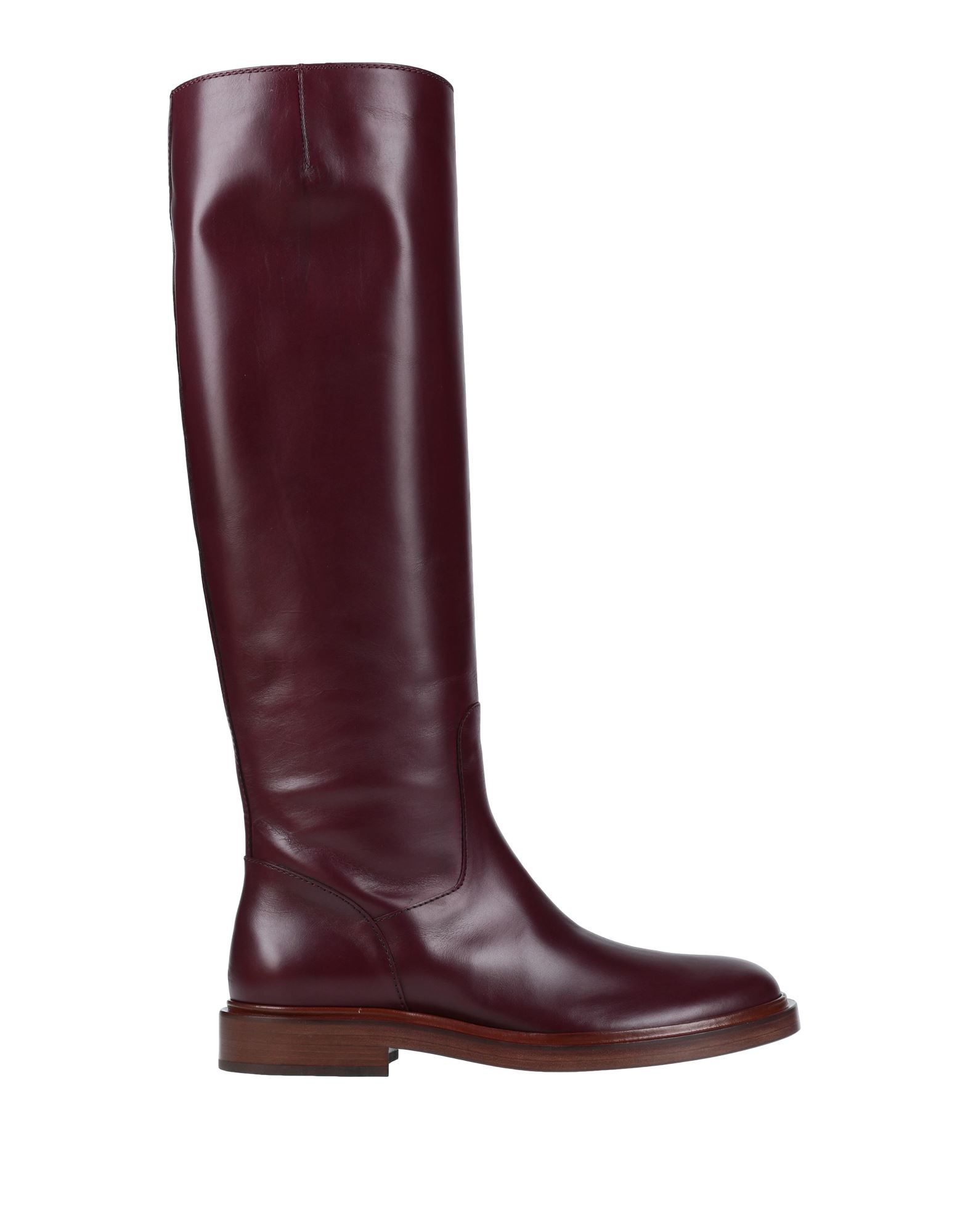 Tod's Knee Boots In Red