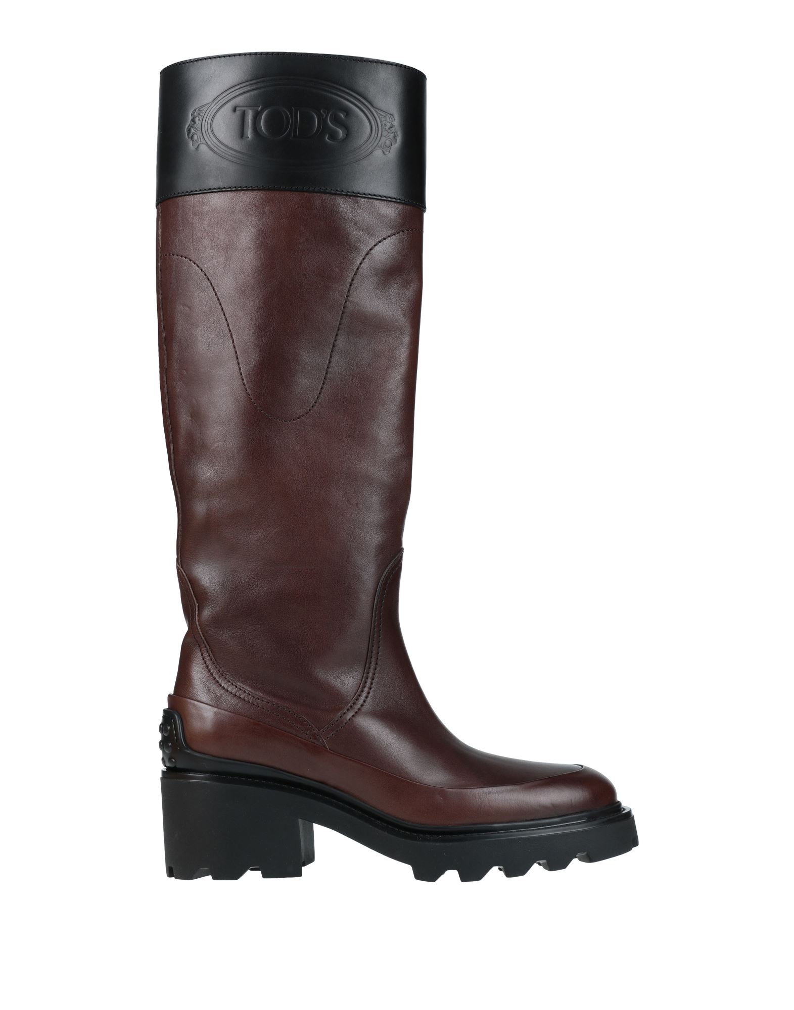 Tod's Knee Boots In Brown