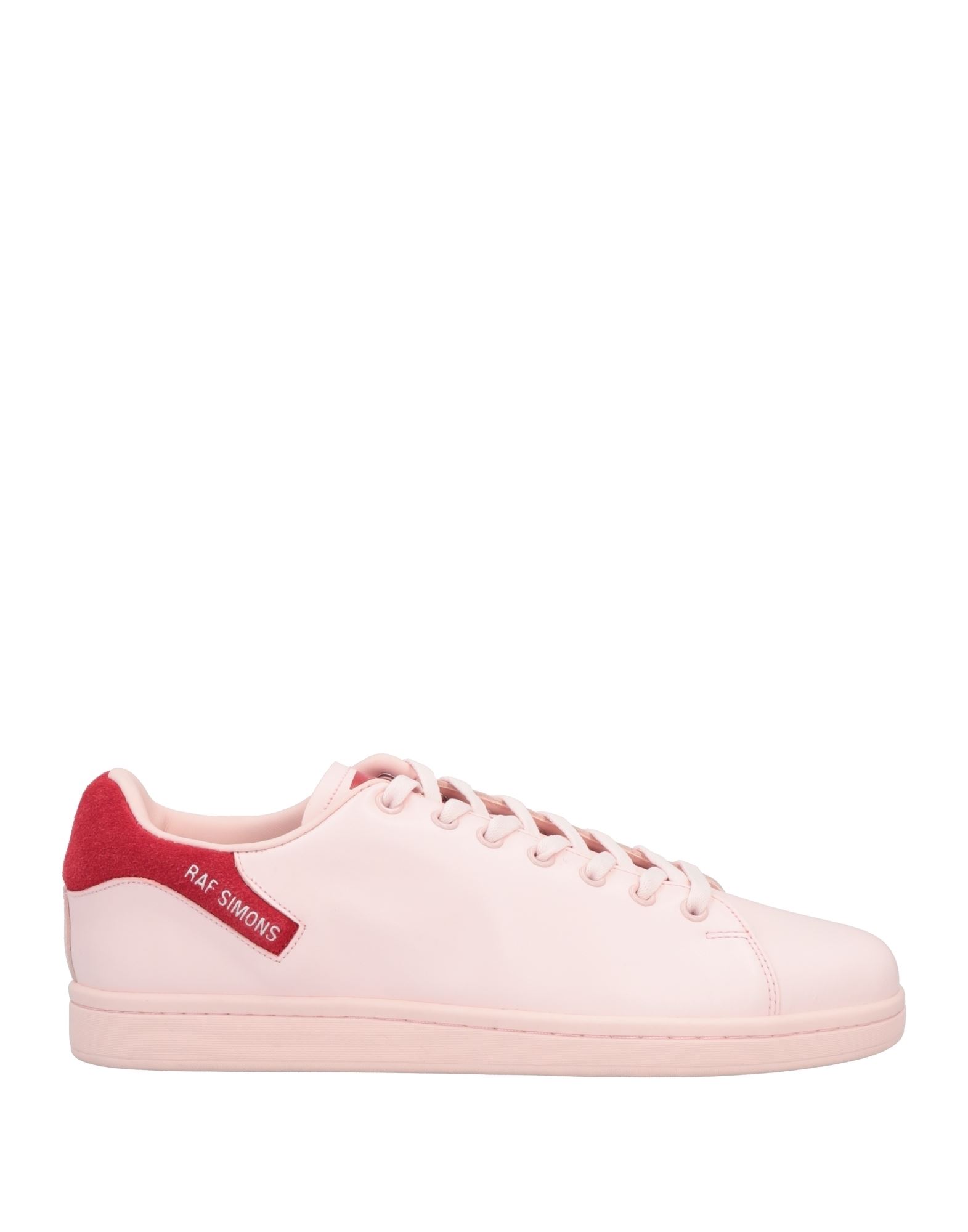 Shop Raf Simons Man Sneakers Light Pink Size 13 Soft Leather