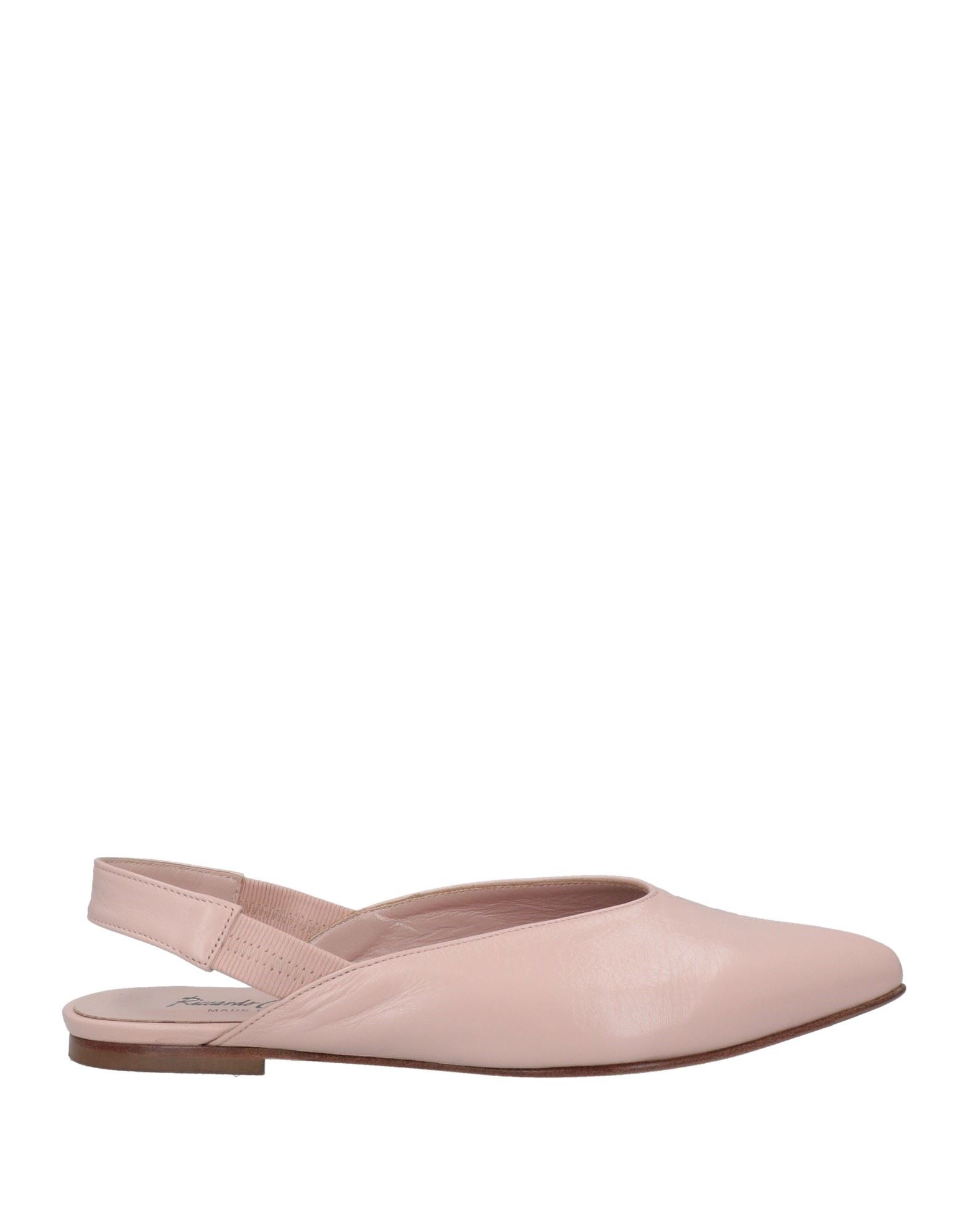 Riccardo Cartillone Ballet Flats In Light Pink