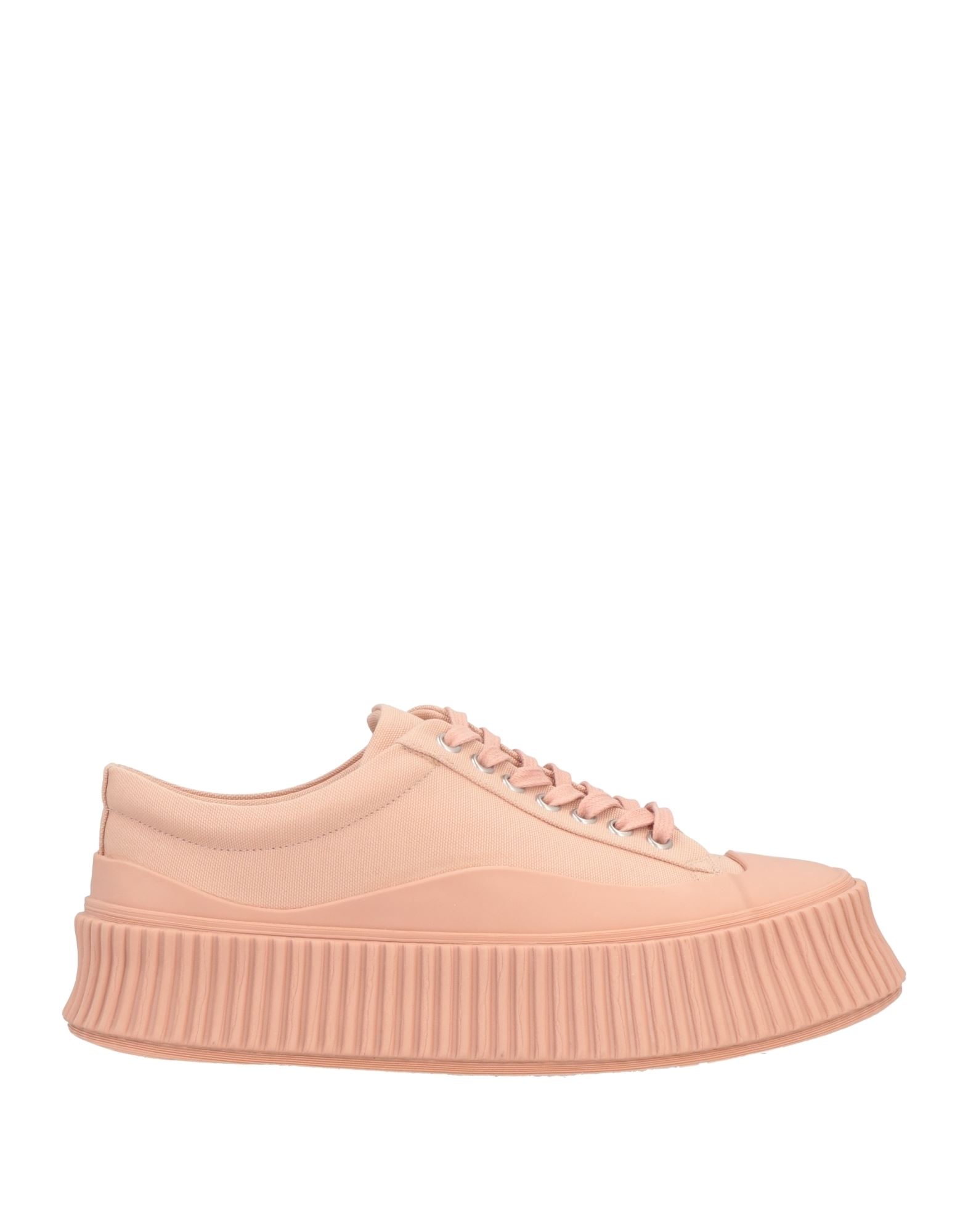 Jil Sander Woman Sneakers Blush Size 8 Textile Fibers, Rubber In Pink