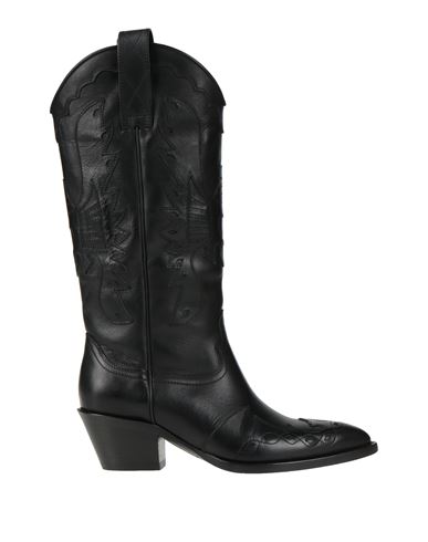 Buttero Woman Boot Black Size 8 Leather