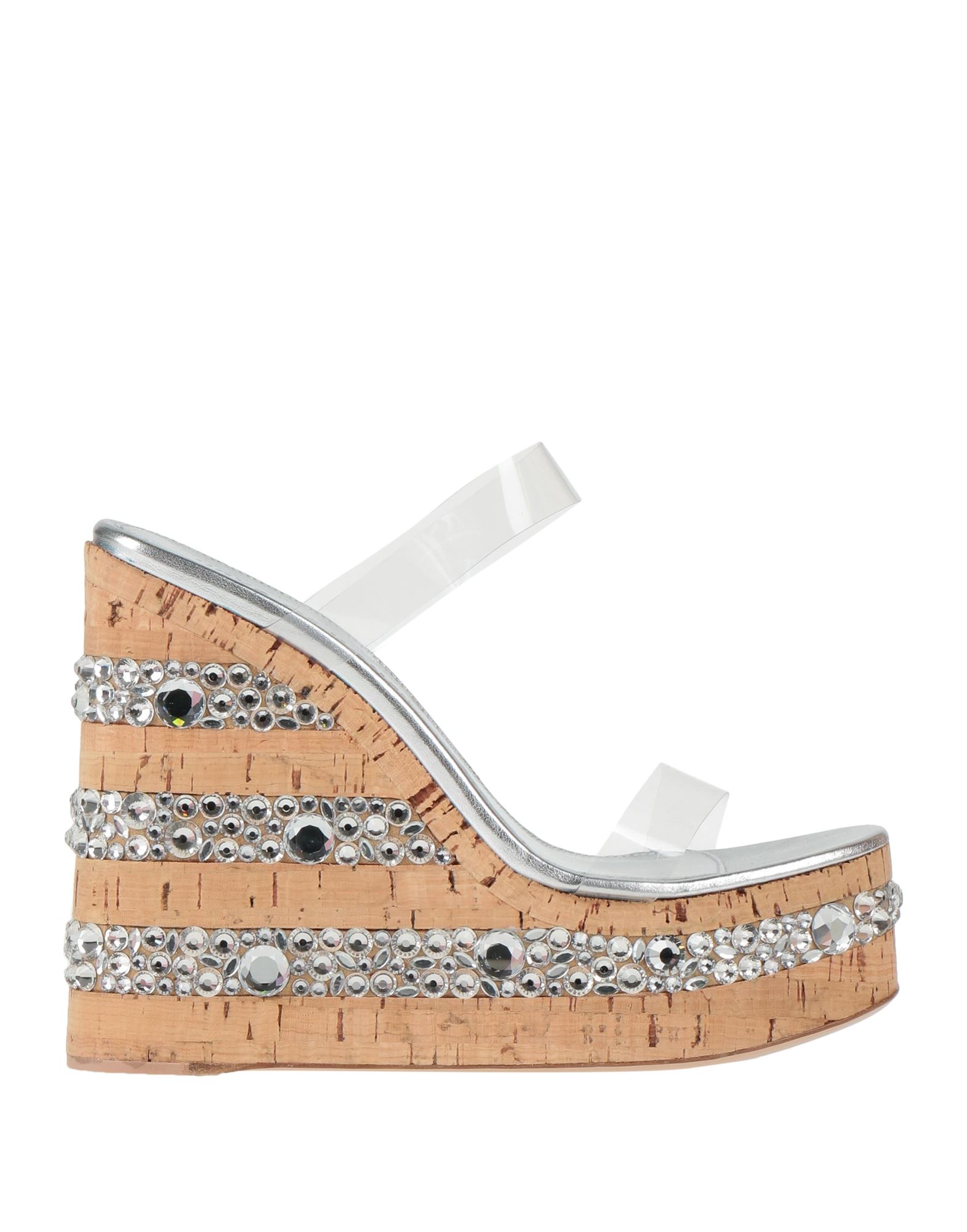 Haus Of Honey Sandals In Silver