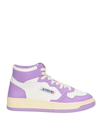 Autry Woman Sneakers Purple Size 8 Leather