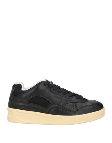 Jil Sander Panelled Low-top Sneakers In Black