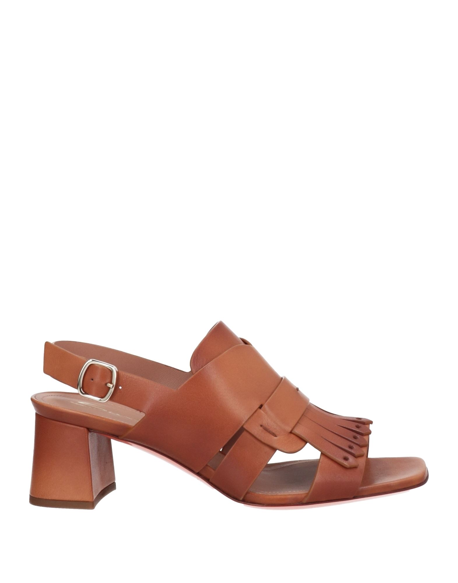 Santoni Sandals In Brown