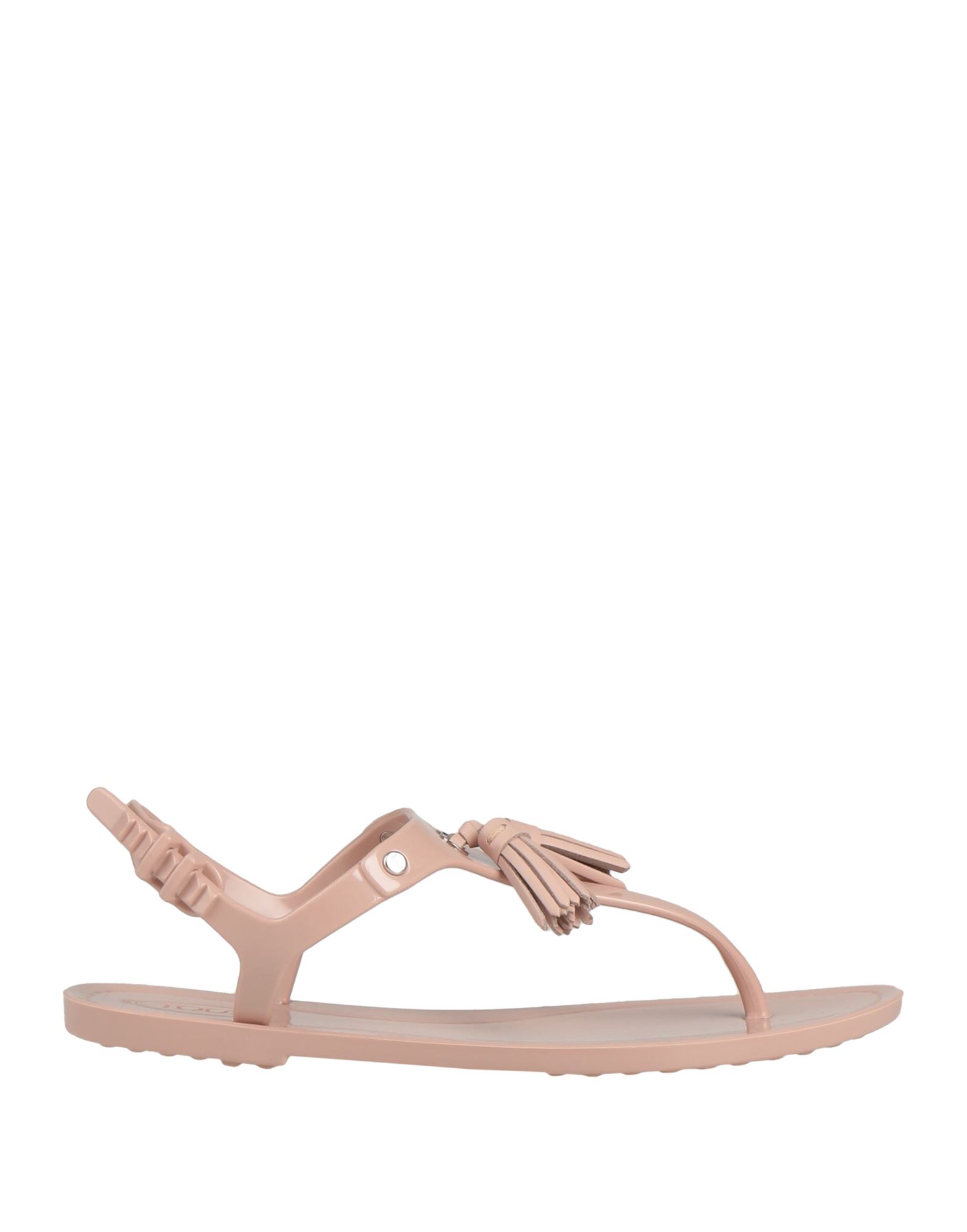 Tod's Toe Strap Sandals In Pink