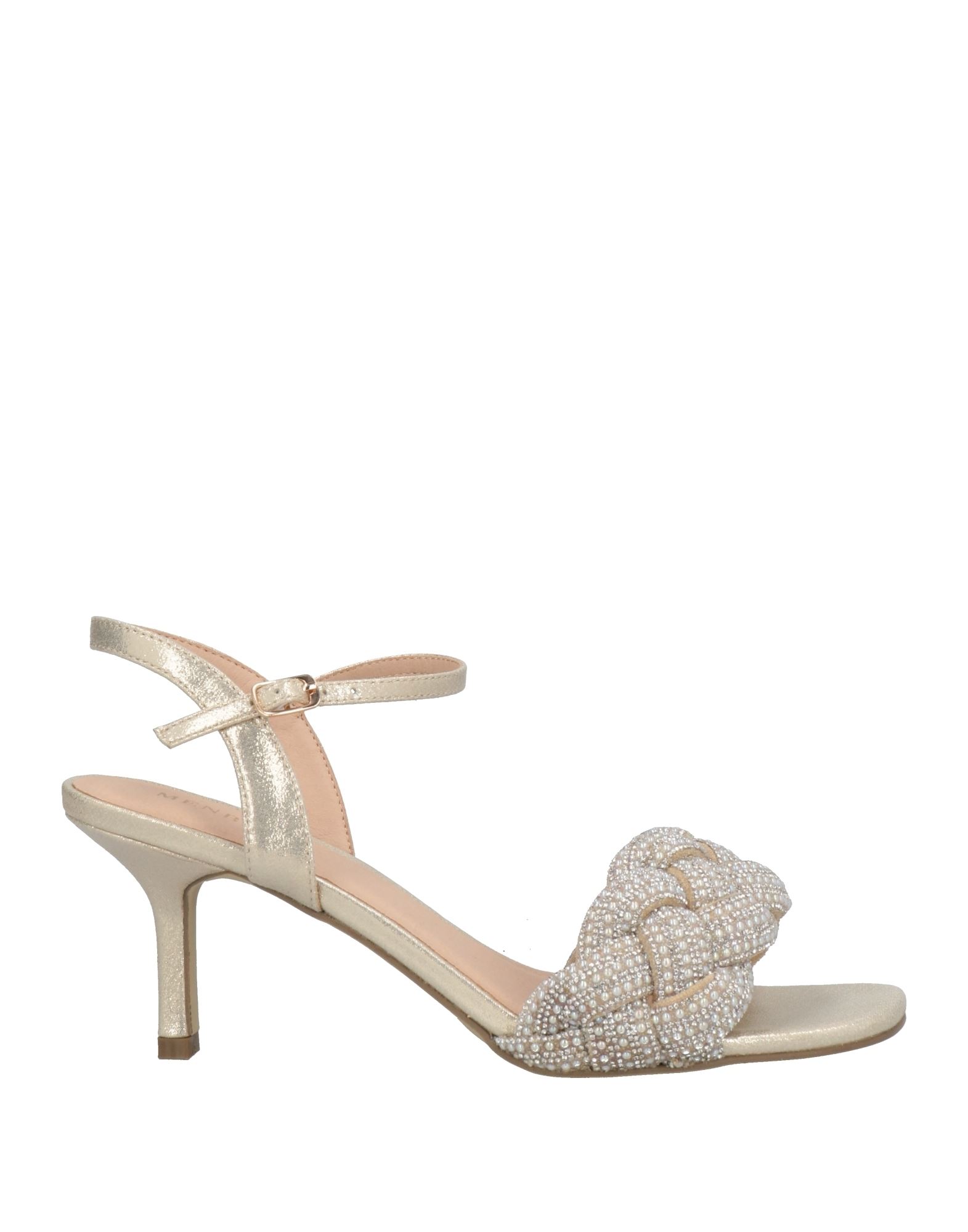 Menbur Sandals In Gold