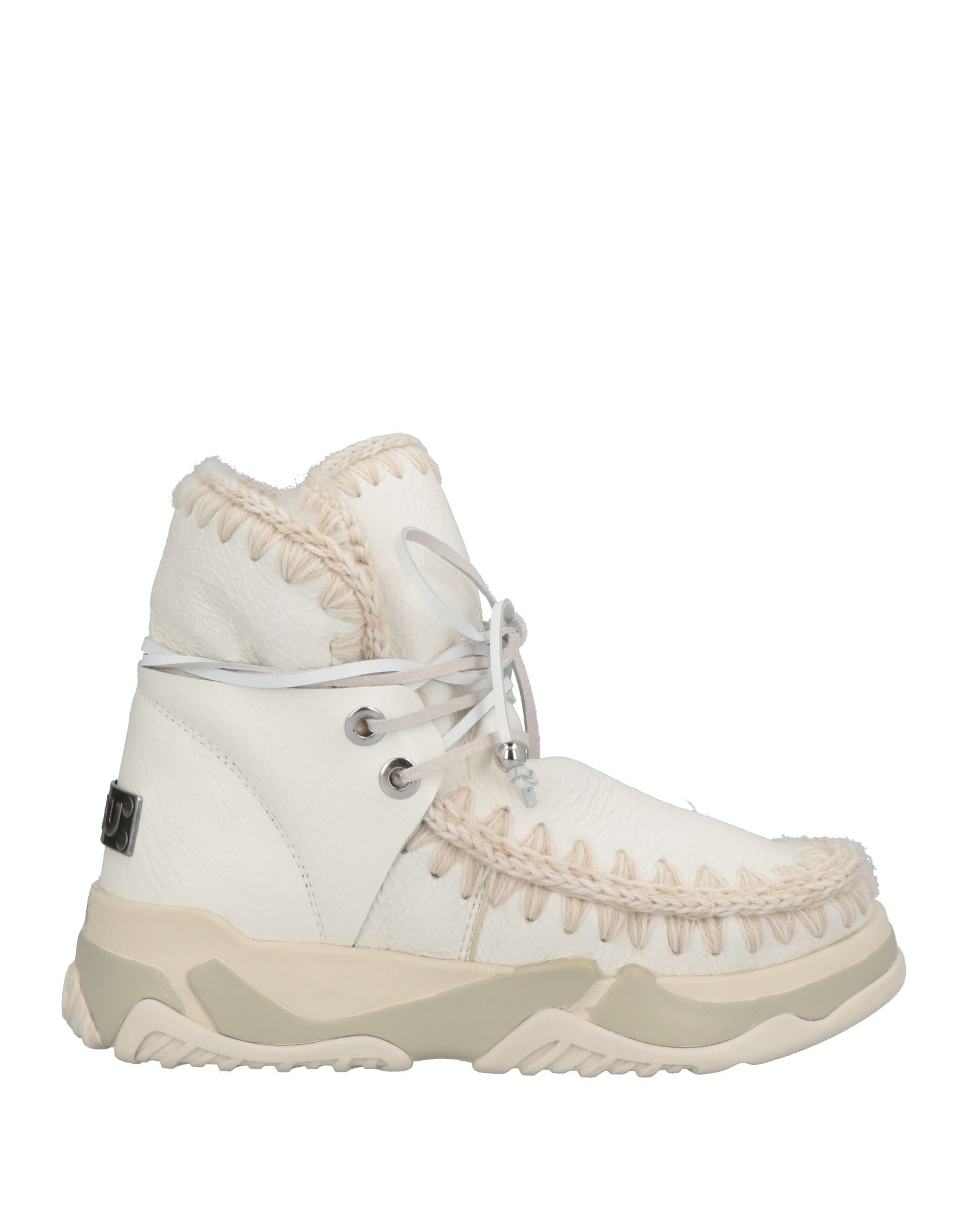 Mou Ankle Boots In White
