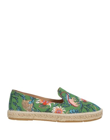 Peninsula Man Espadrilles Green Size 8 Textile Fibers