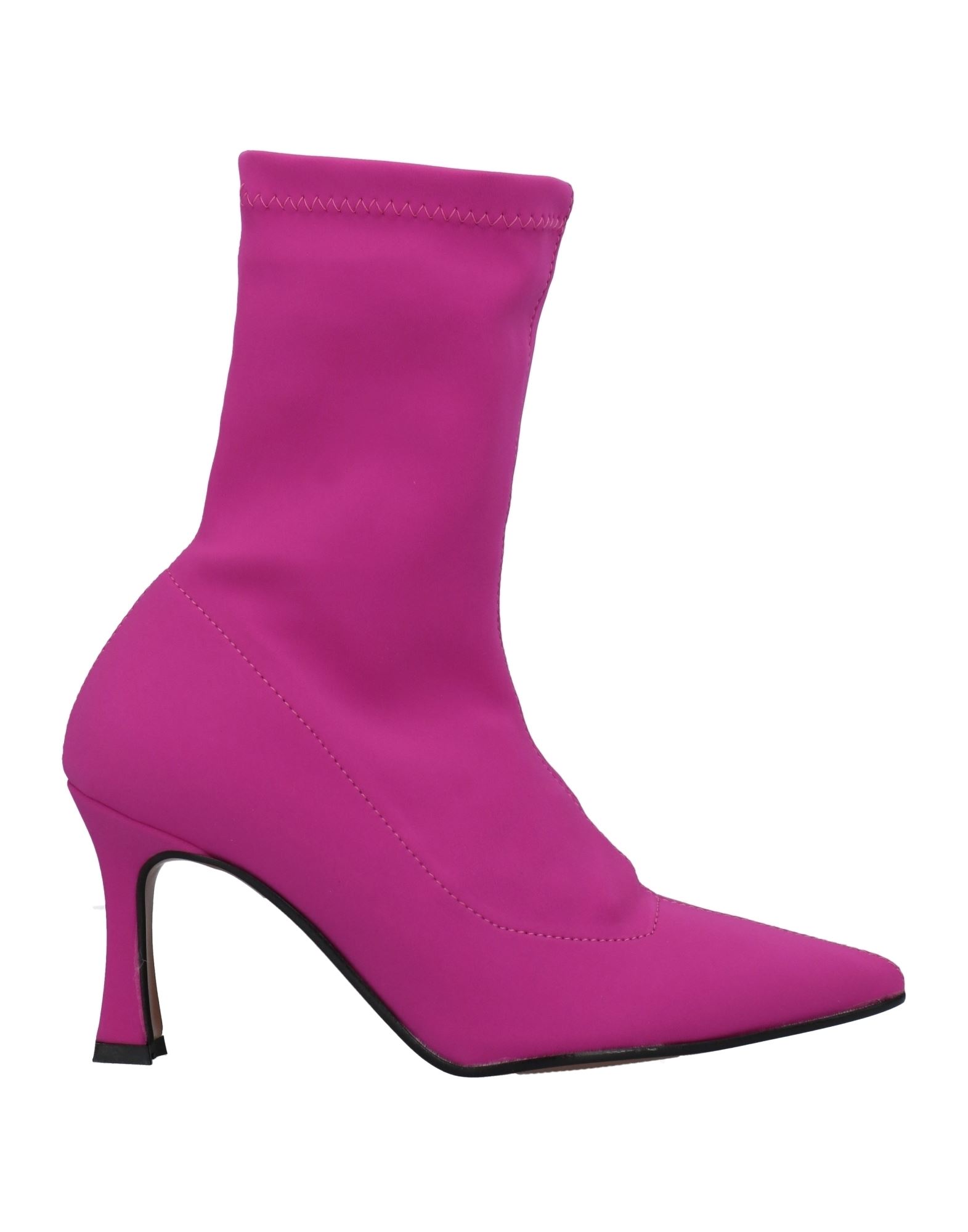 Divine Follie Ankle Boots In Pink