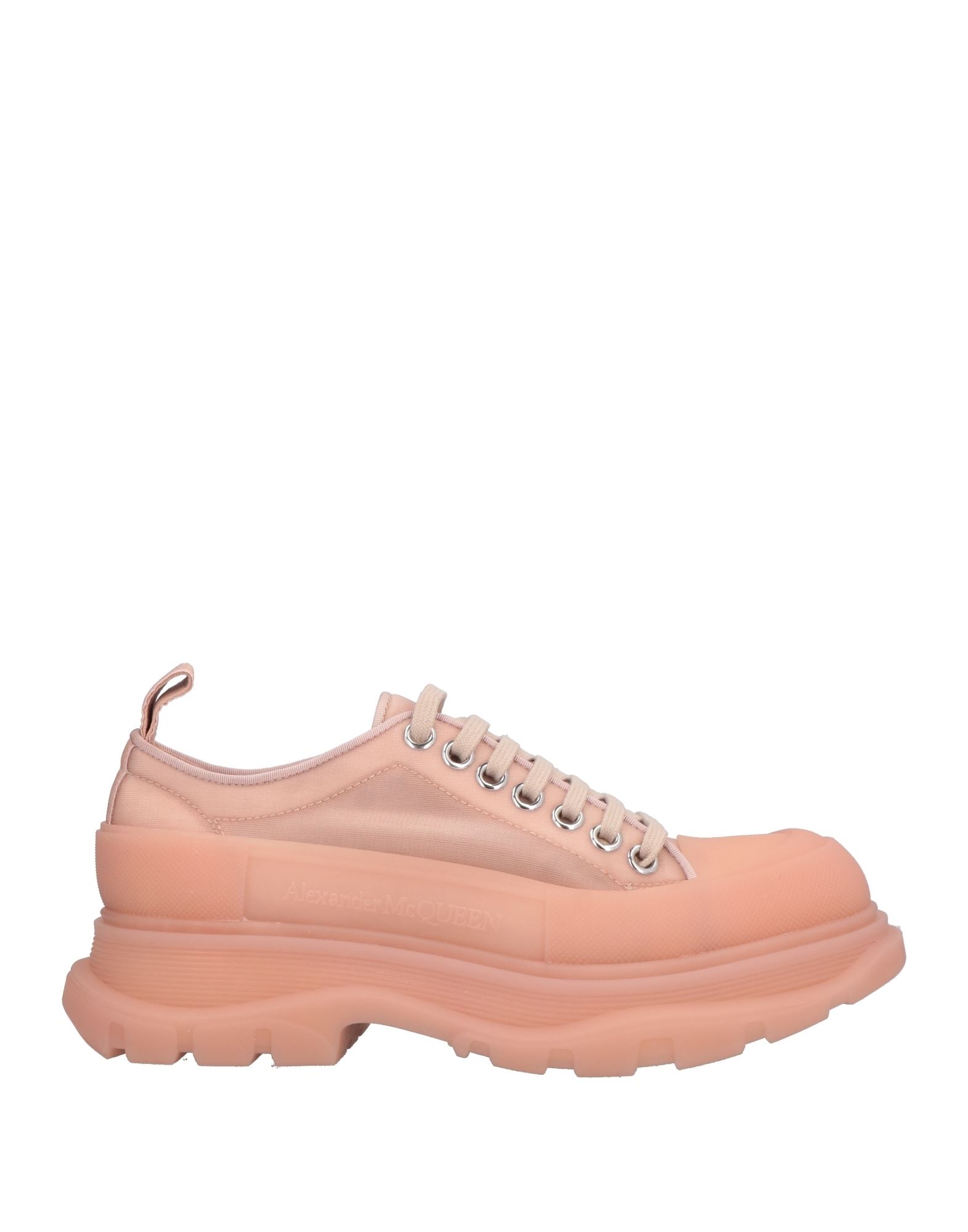 Alexander Mcqueen Tread Slick Mesh Sneaker In Pastel Pink