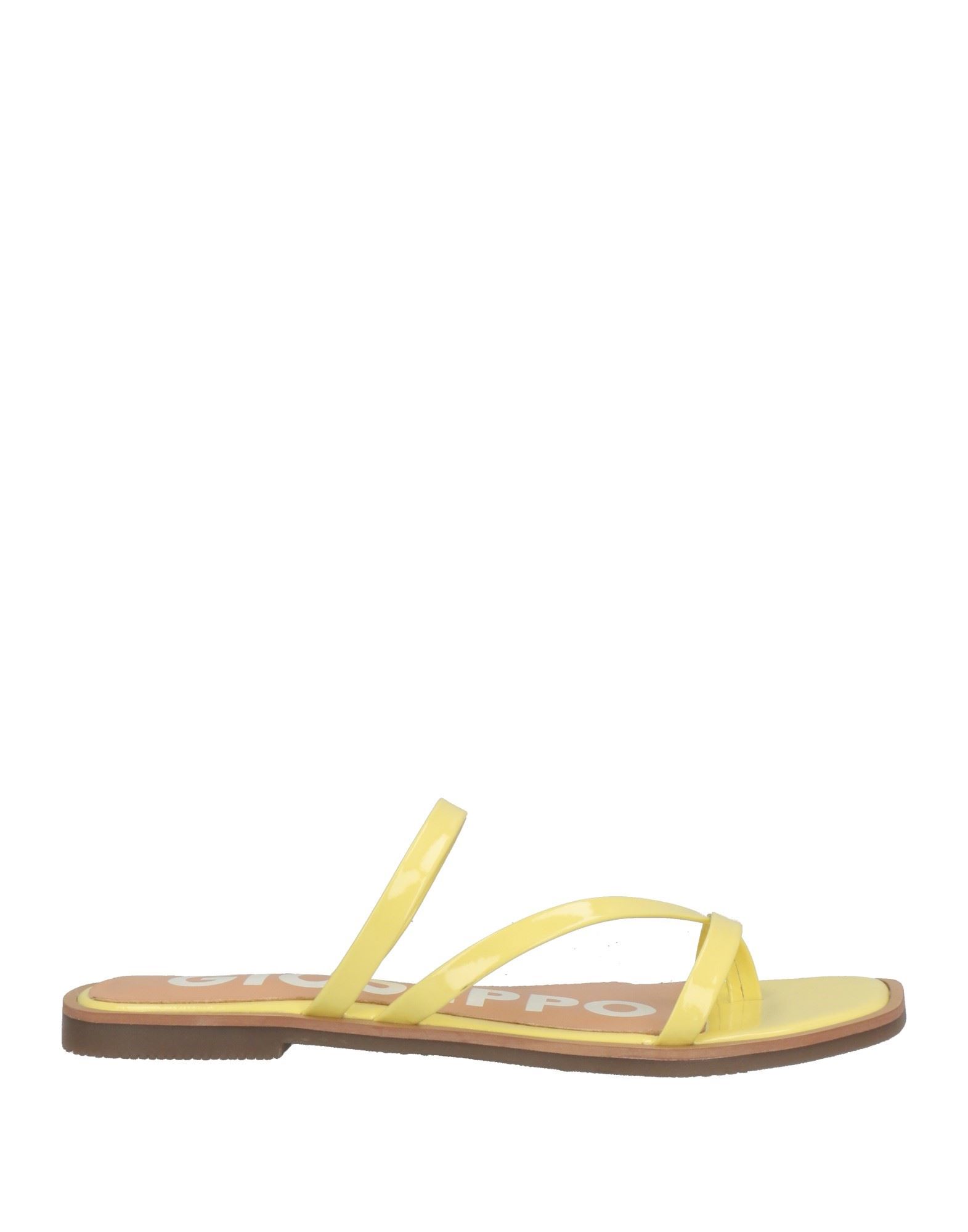 Gioseppo Toe Strap Sandals In Yellow