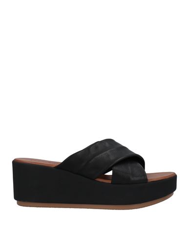Andrea Sabatini Woman Sandals Black Size 10 Soft Leather