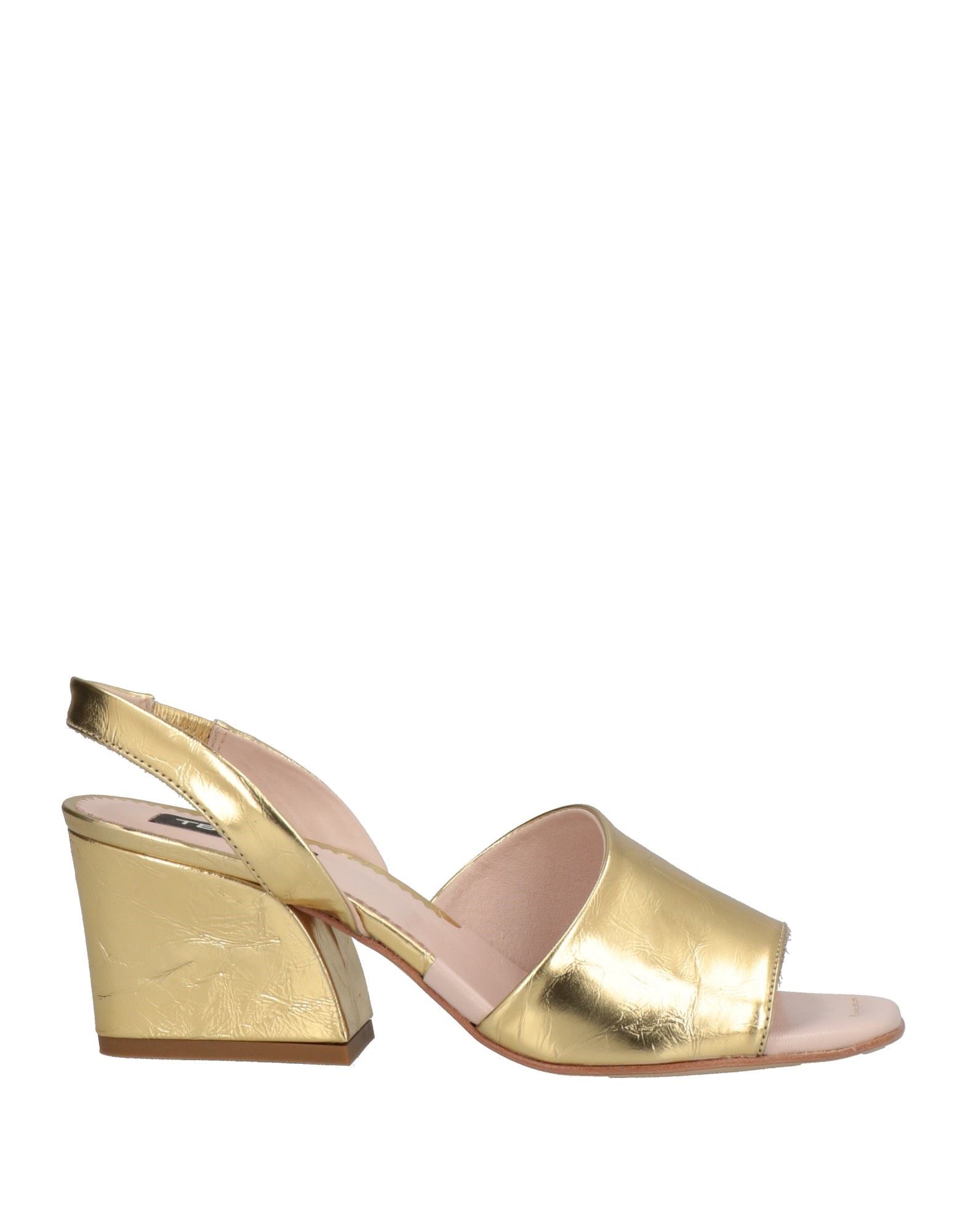 Tosca Blu Sandals In Gold