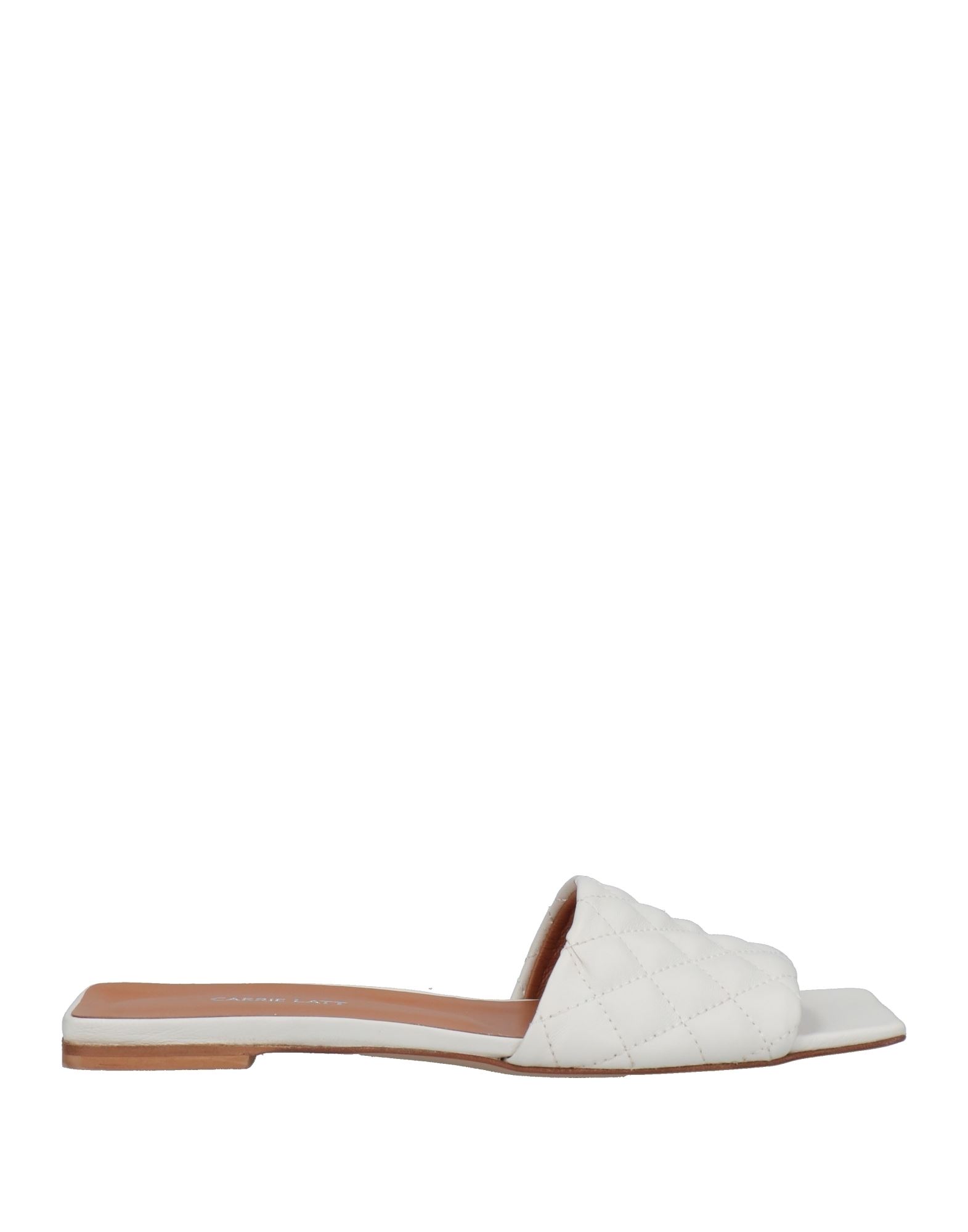 Carrie Latt Sandals In White