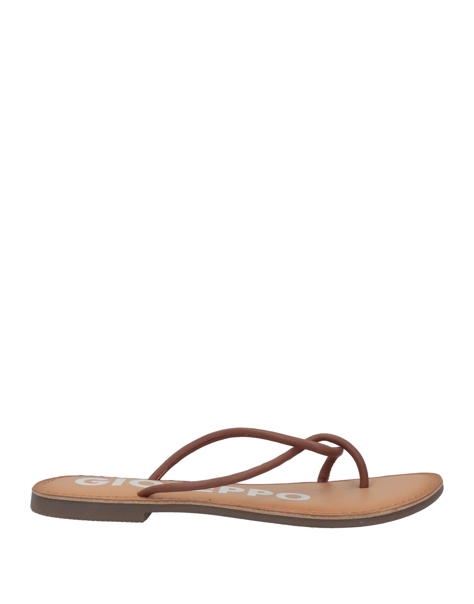 Gioseppo Toe Strap Sandals In Brown