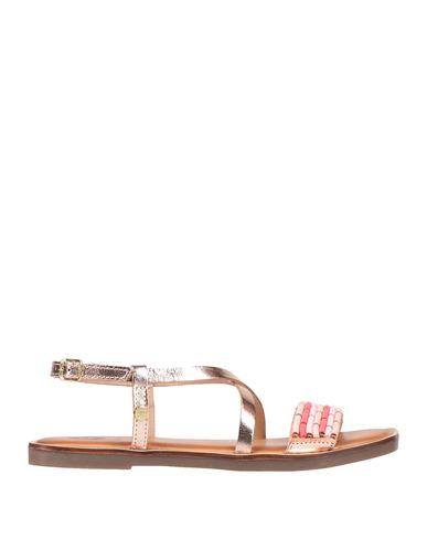 Gioseppo Woman Sandals Rose Gold Size 6.5 Soft Leather