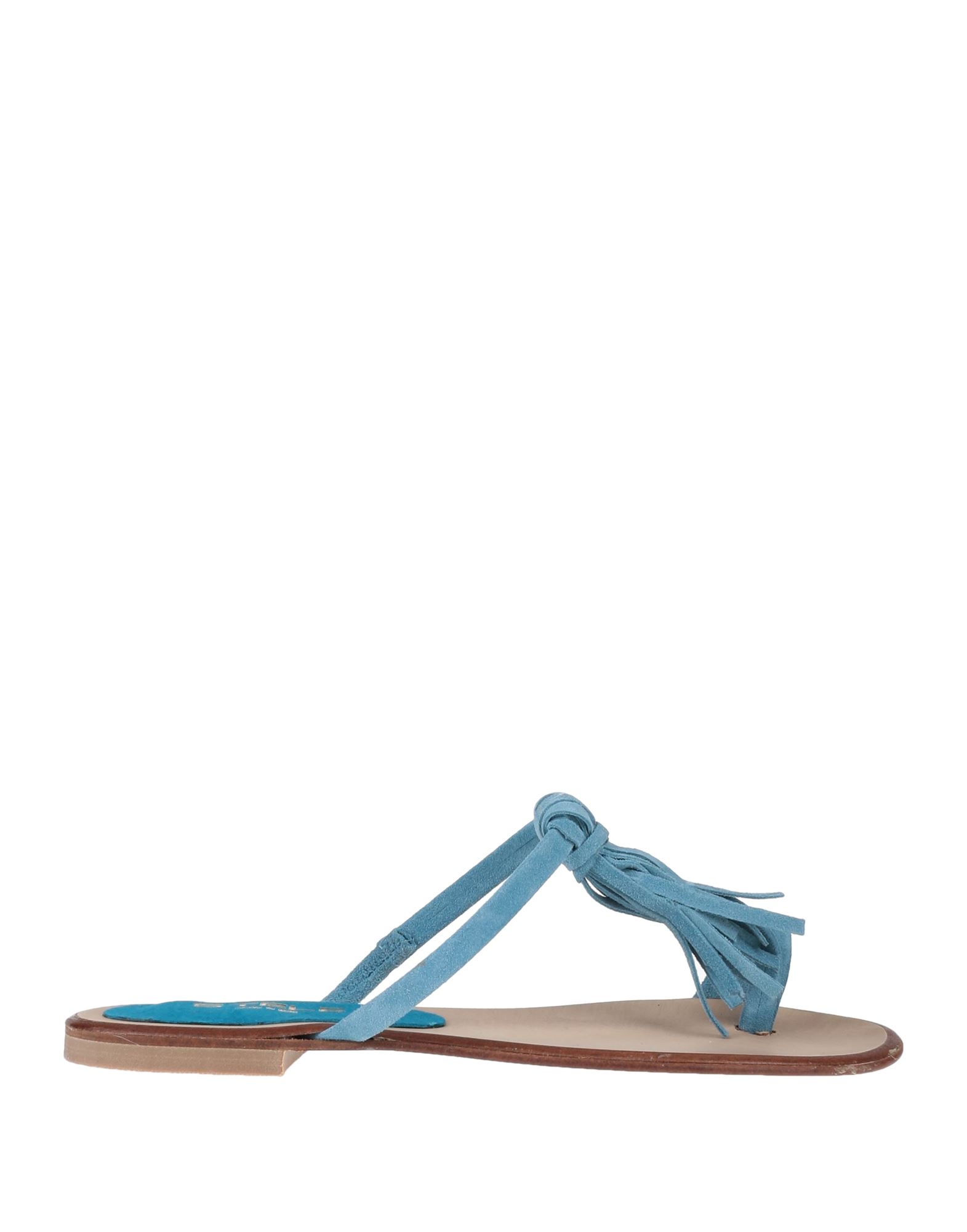 Stele Toe Strap Sandals In Blue