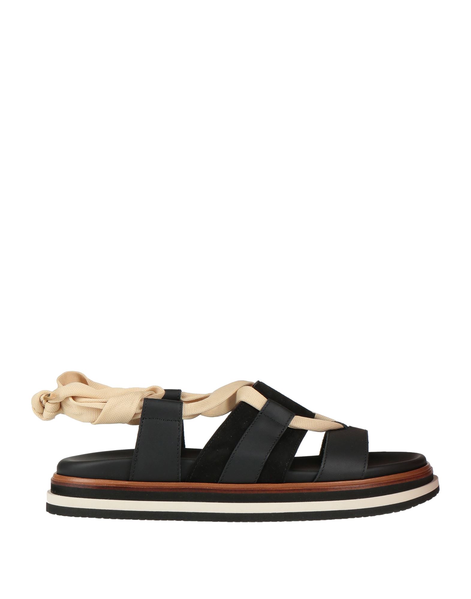 Hogan Sandals In Black