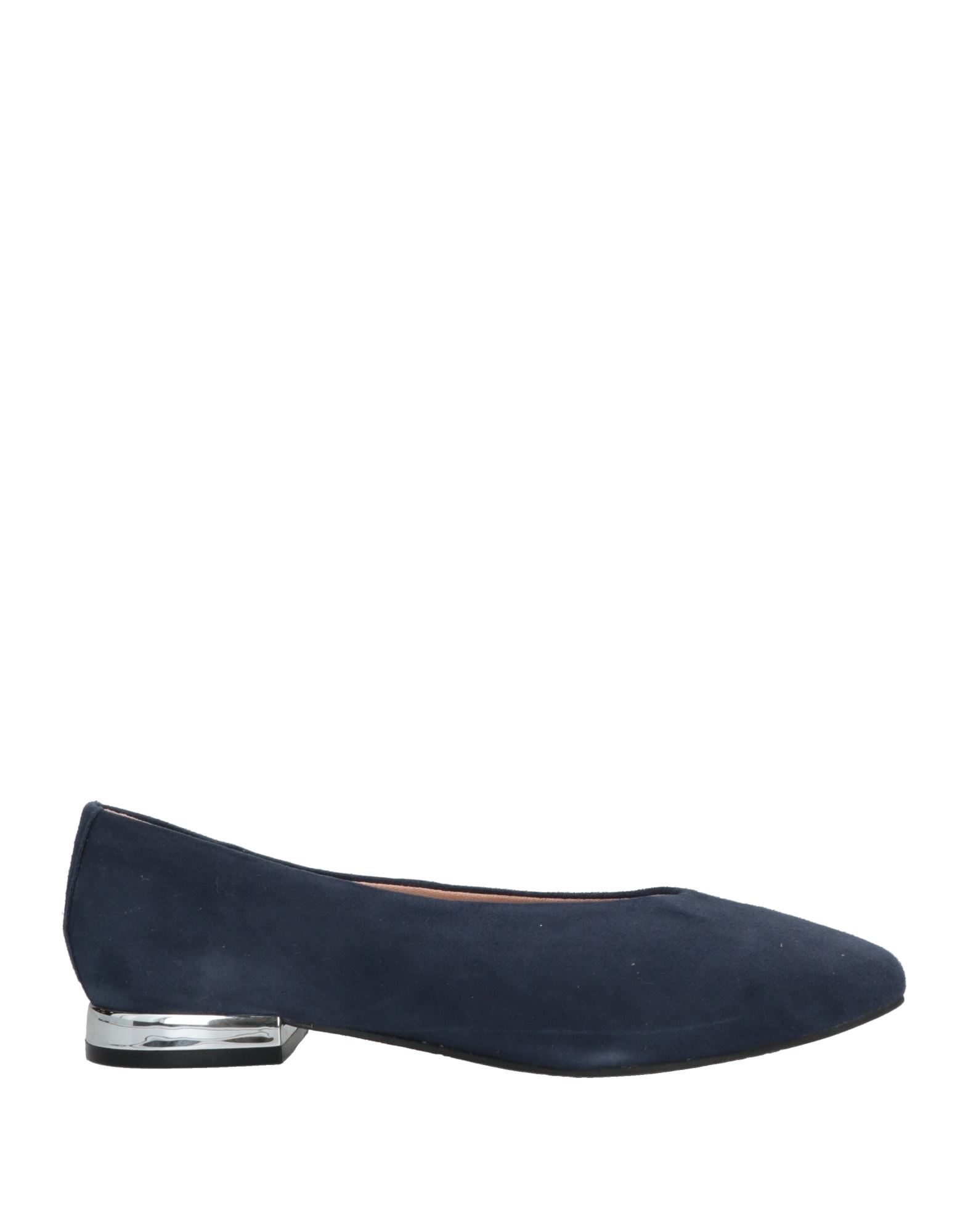 GIOSEPPO GIOSEPPO WOMAN BALLET FLATS MIDNIGHT BLUE SIZE 6.5 SOFT LEATHER